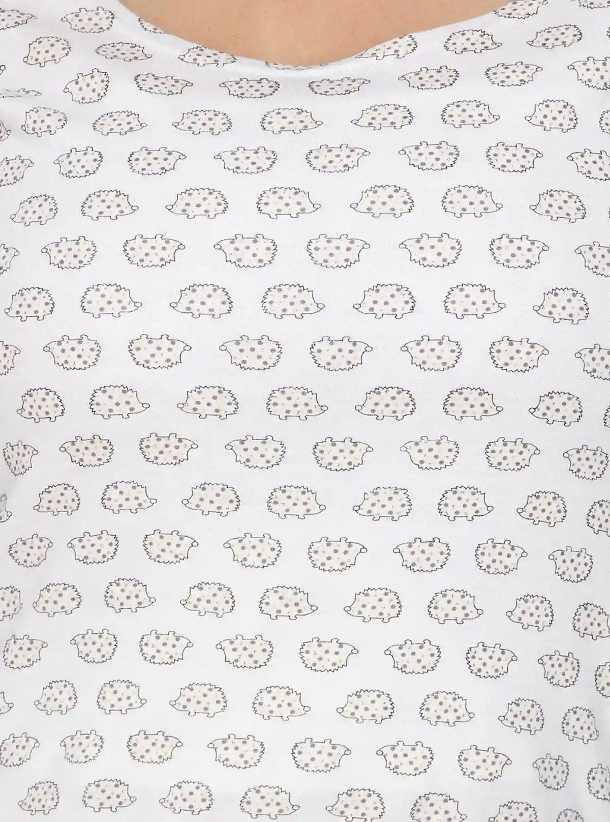 Women's Scoop Neck Sheep Print Cotton Jersey Long Sleeve Top | Buy Online at  Boer and Fitch