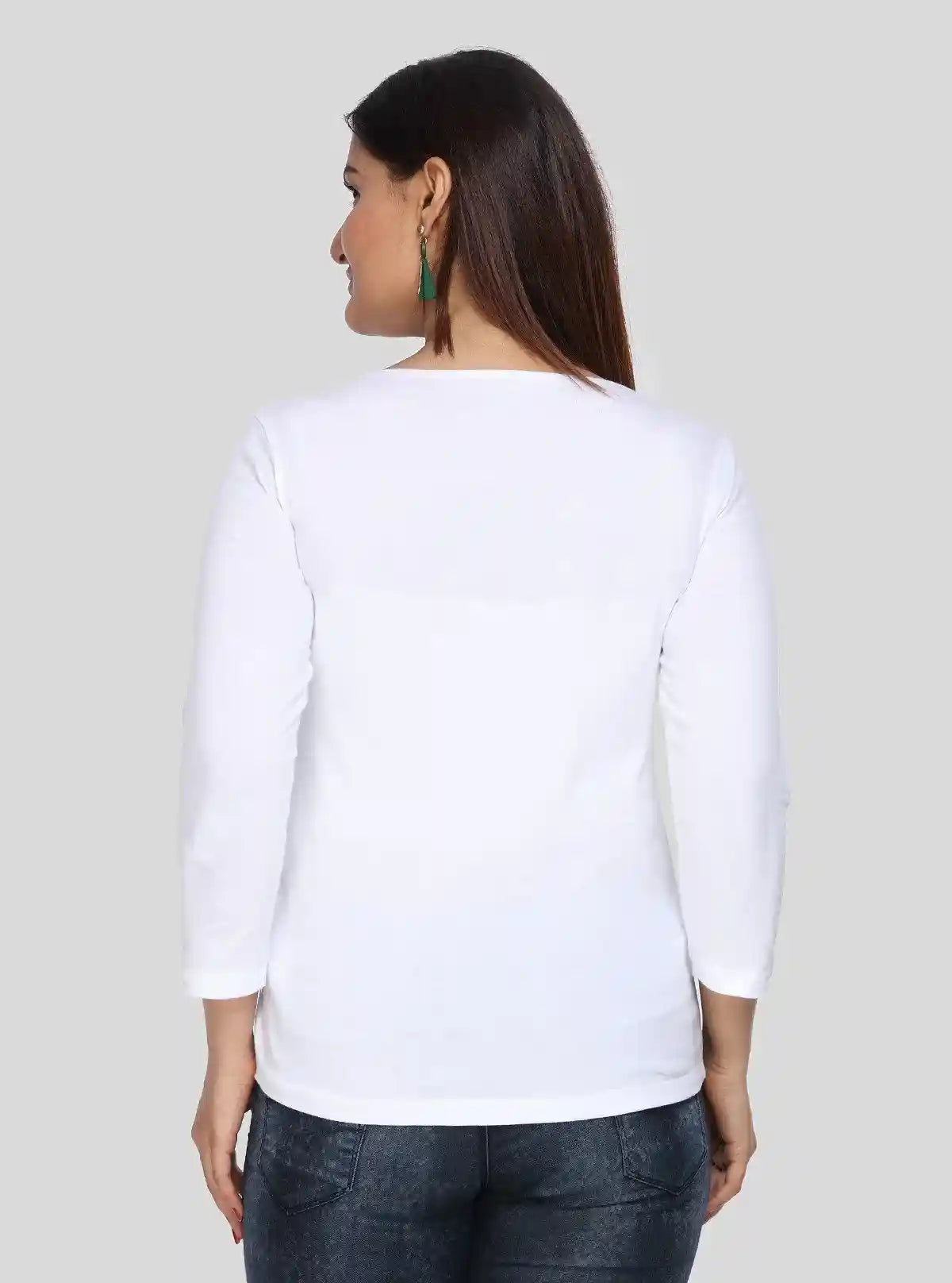 Women's White Contrast Top – Sleek Monochrome Style by Boer & Fitch | Buy Online at  Boer and Fitch