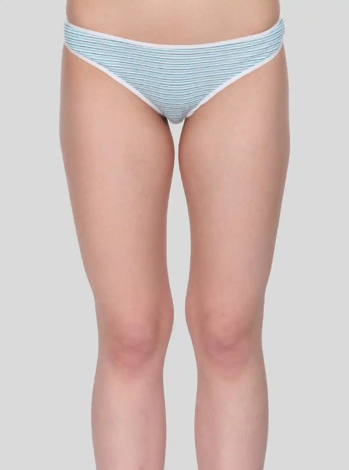 Women's Green Striped Print Brief – Soft Cotton Mid-Rise Panty by Boer and Fitch | Buy Online at  Boer and Fitch