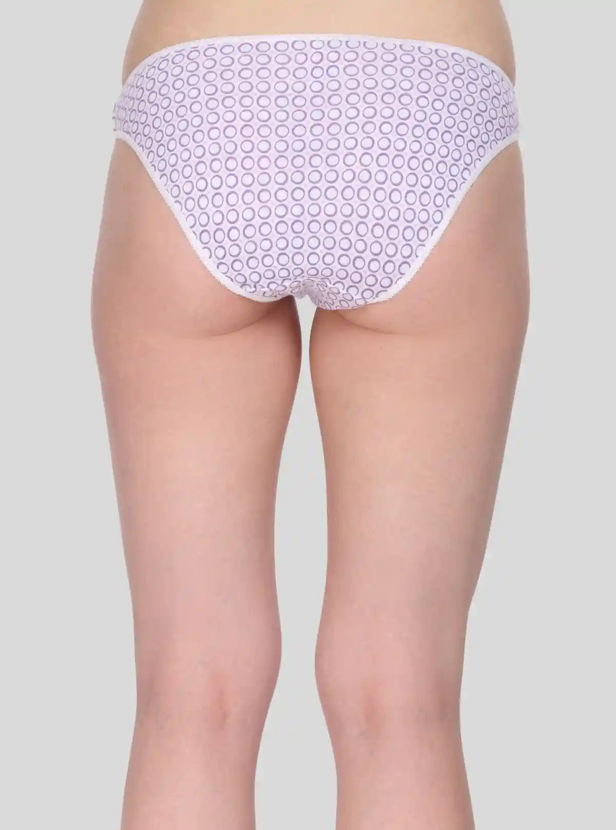 Women’s Purple Stripe Cotton Elastane Brief – Soft Stretch Everyday Comfort | Buy Online at  Boer and Fitch
