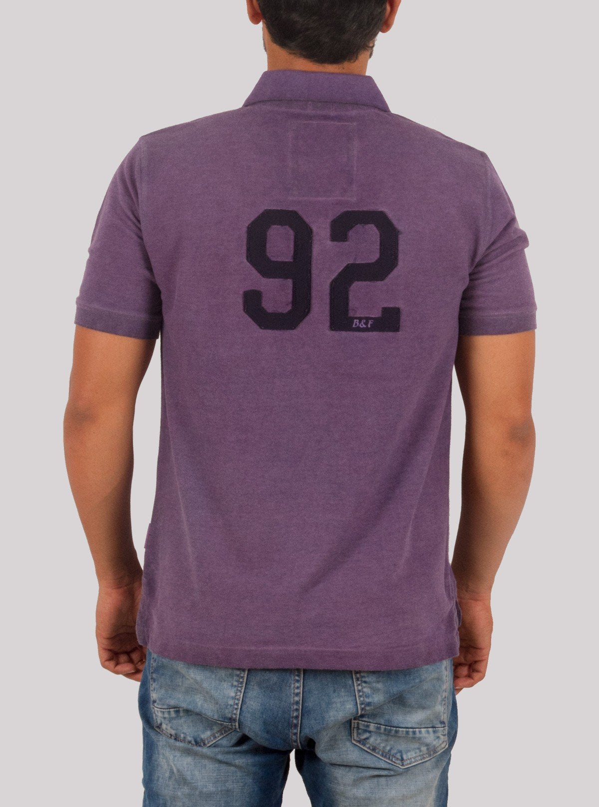 Purple Garment Dyed Polo T-Shirt for Men – Boer and Fitch - Boer and Fitch