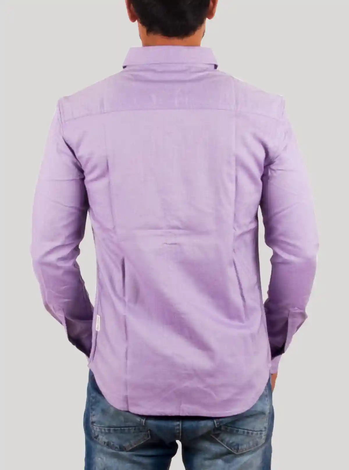 Slim Fit Purple Long Sleeve Shirt for Men – Casual Cotton Shirt by Boer and Fitch | Buy Online at  Boer and Fitch