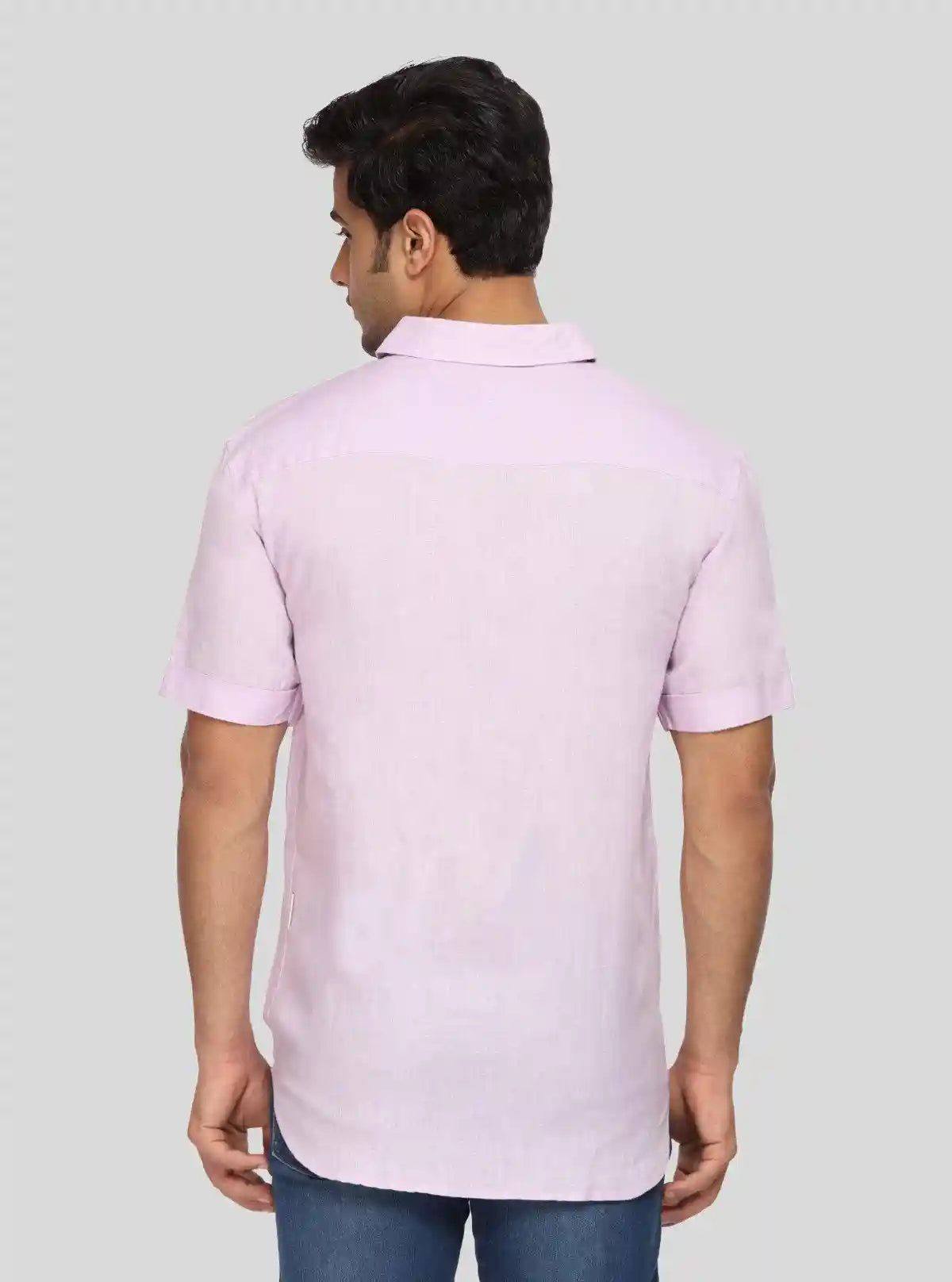 Men's Purple Linen Shirt – Lightweight, Elegant & Summer-Ready Style | Buy Online at gep32c-qs.myshopify.com
