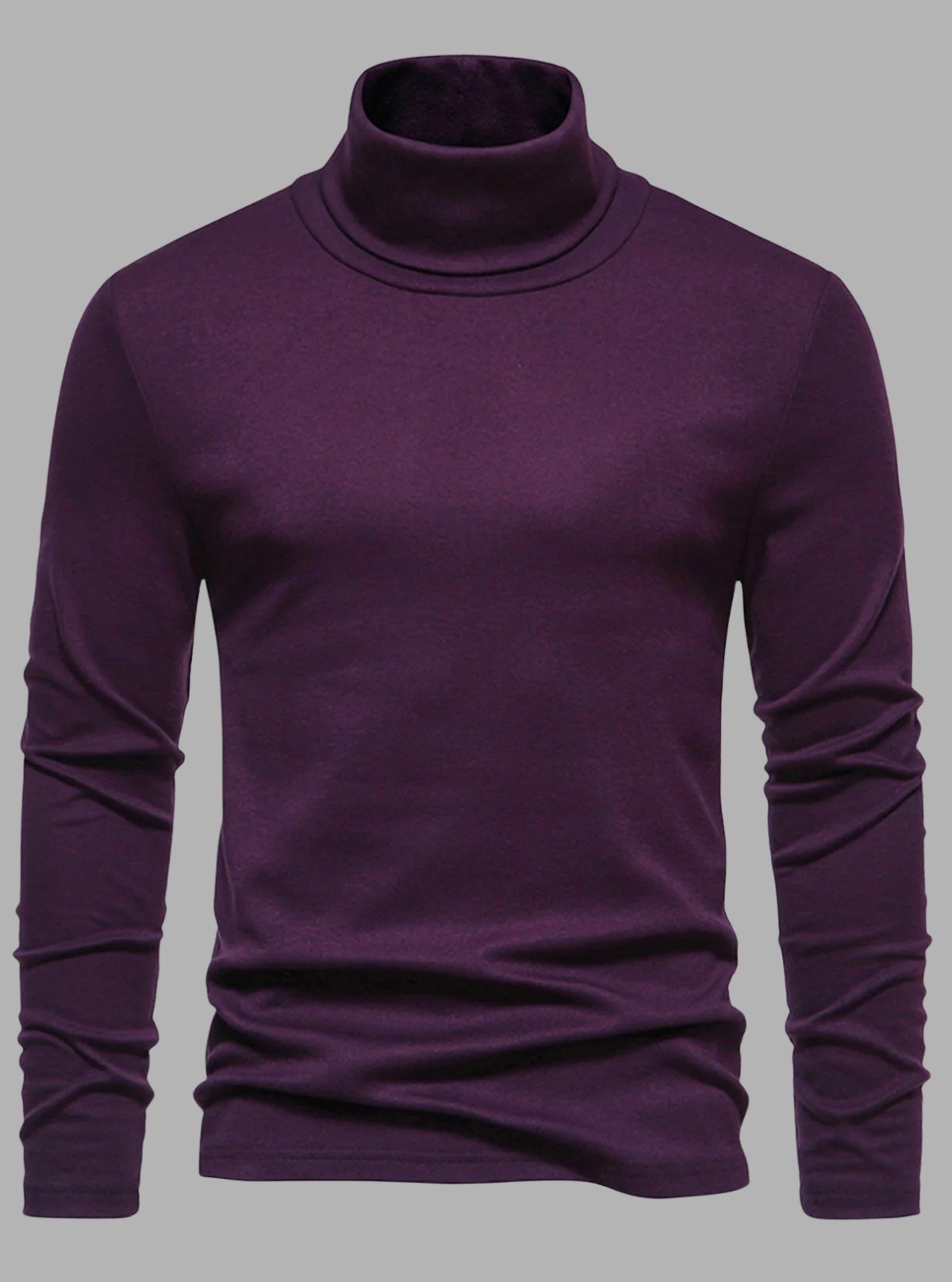 Purple Turtle Neck Sweatshirt – Boer and Fitch - Boer and Fitch