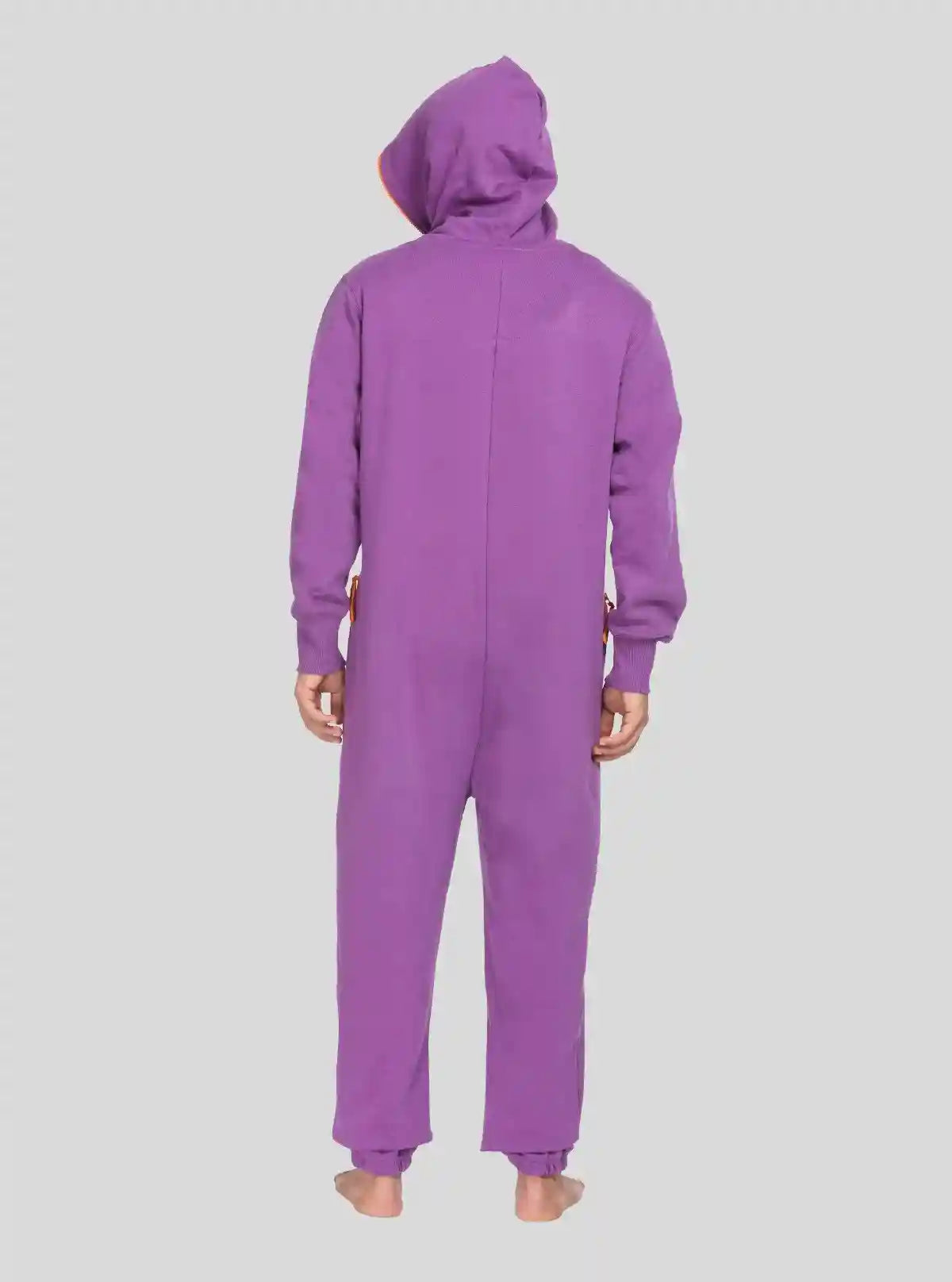 Men’s Purple Hooded Jumpsuit – All-in-One Comfort with Urban Style | Buy Online at  Boer and Fitch
