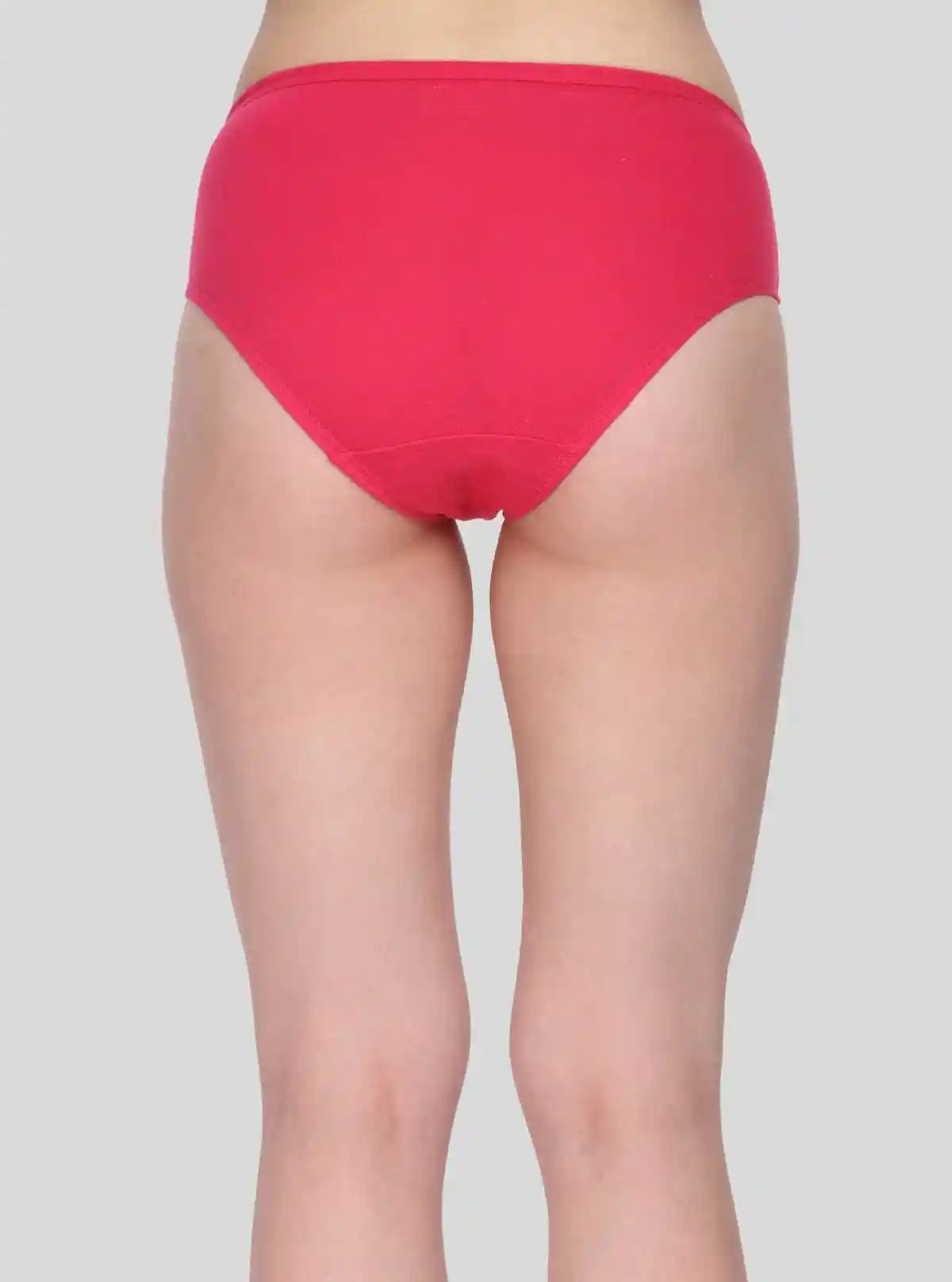 Women’s Red Cotton Elastane Brief – Ultra-Soft Stretch Comfort Fit | Buy Online at  Boer and Fitch