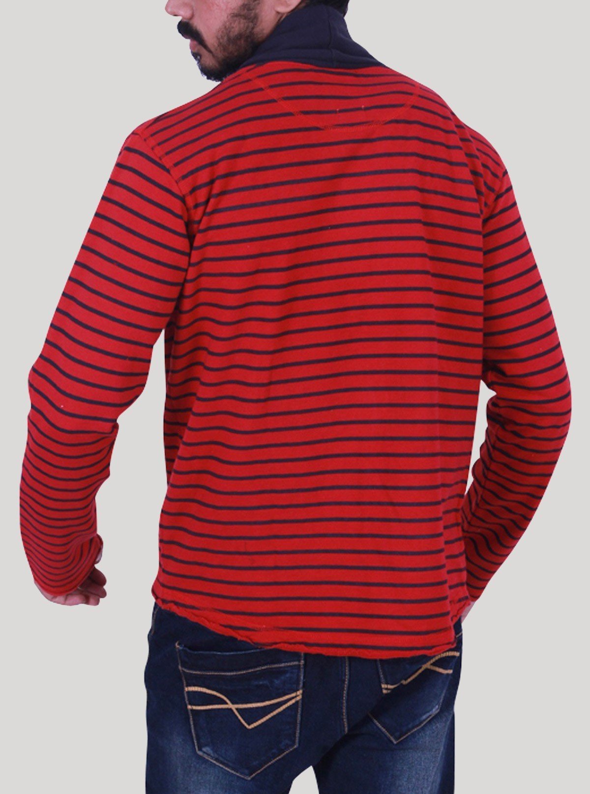 Red Shawl Collar Cardigan Set for Men – Boer and Fitch - Boer and Fitch