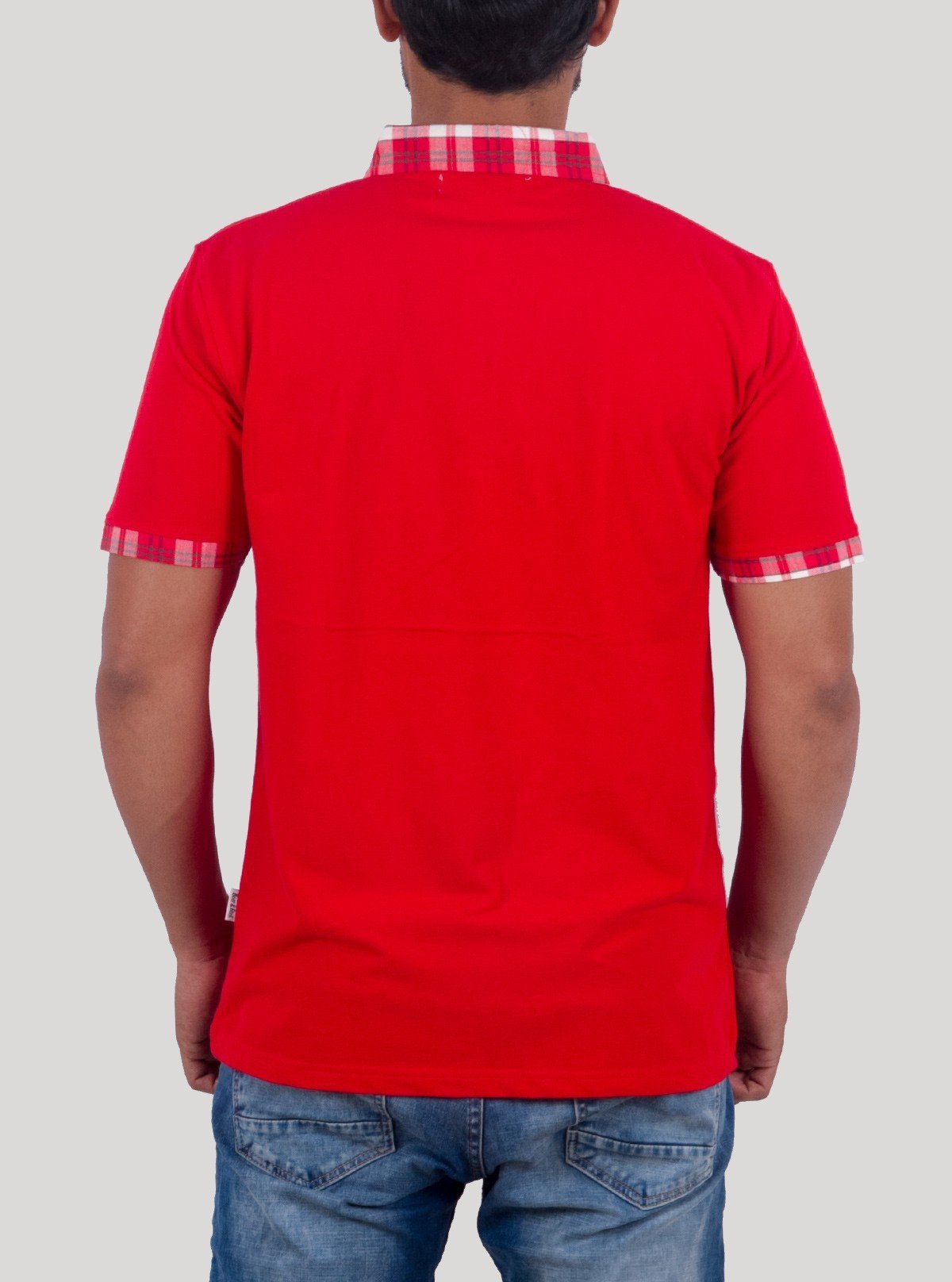 Red Twill Polo T-Shirt for Men – Premium Cotton Polo by Boer and Fitch - Boer and Fitch