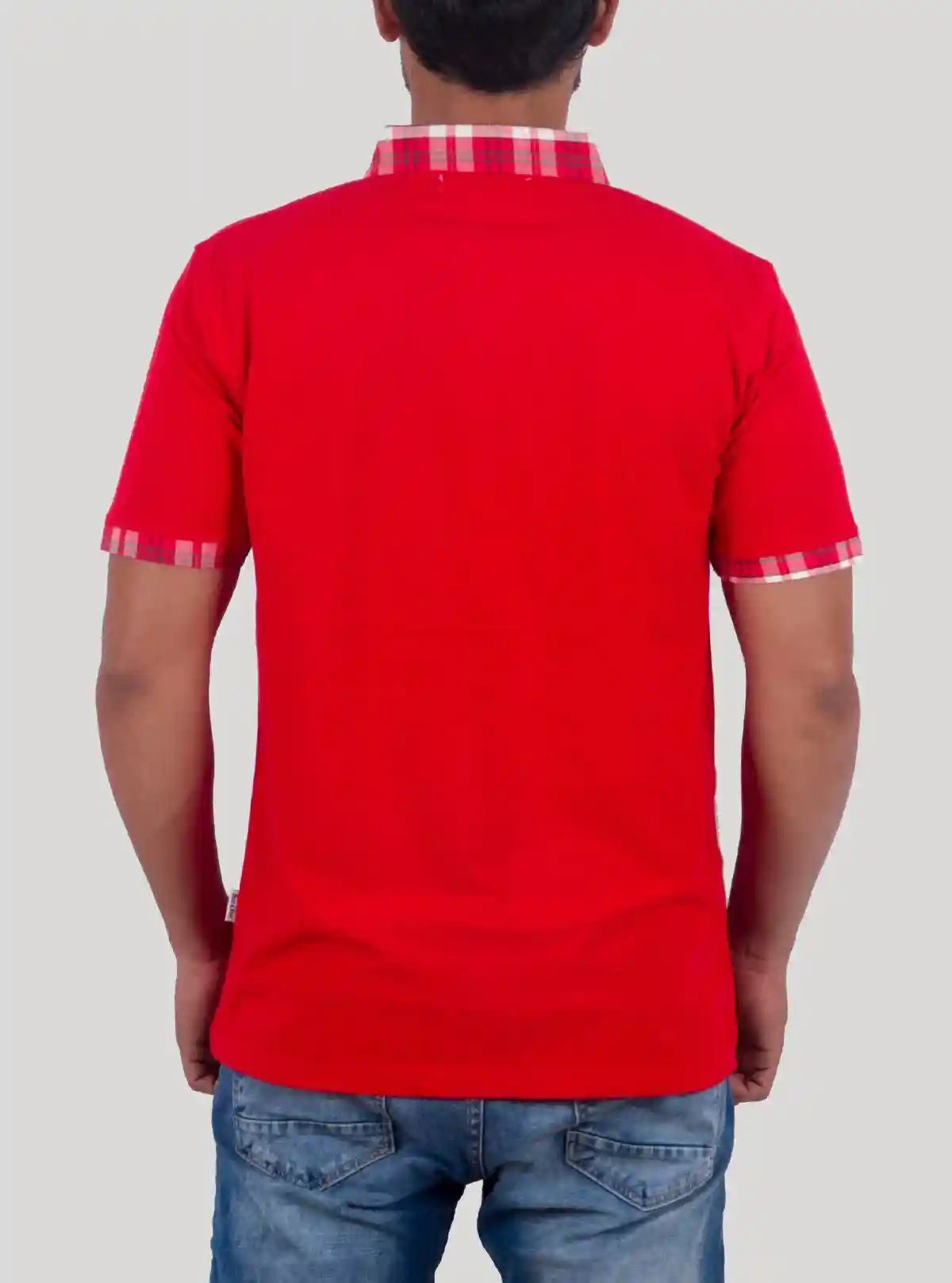 Red Twill Polo T-Shirt for Men – Premium Cotton Polo by Boer and Fitch | Buy Online at  Boer and Fitch