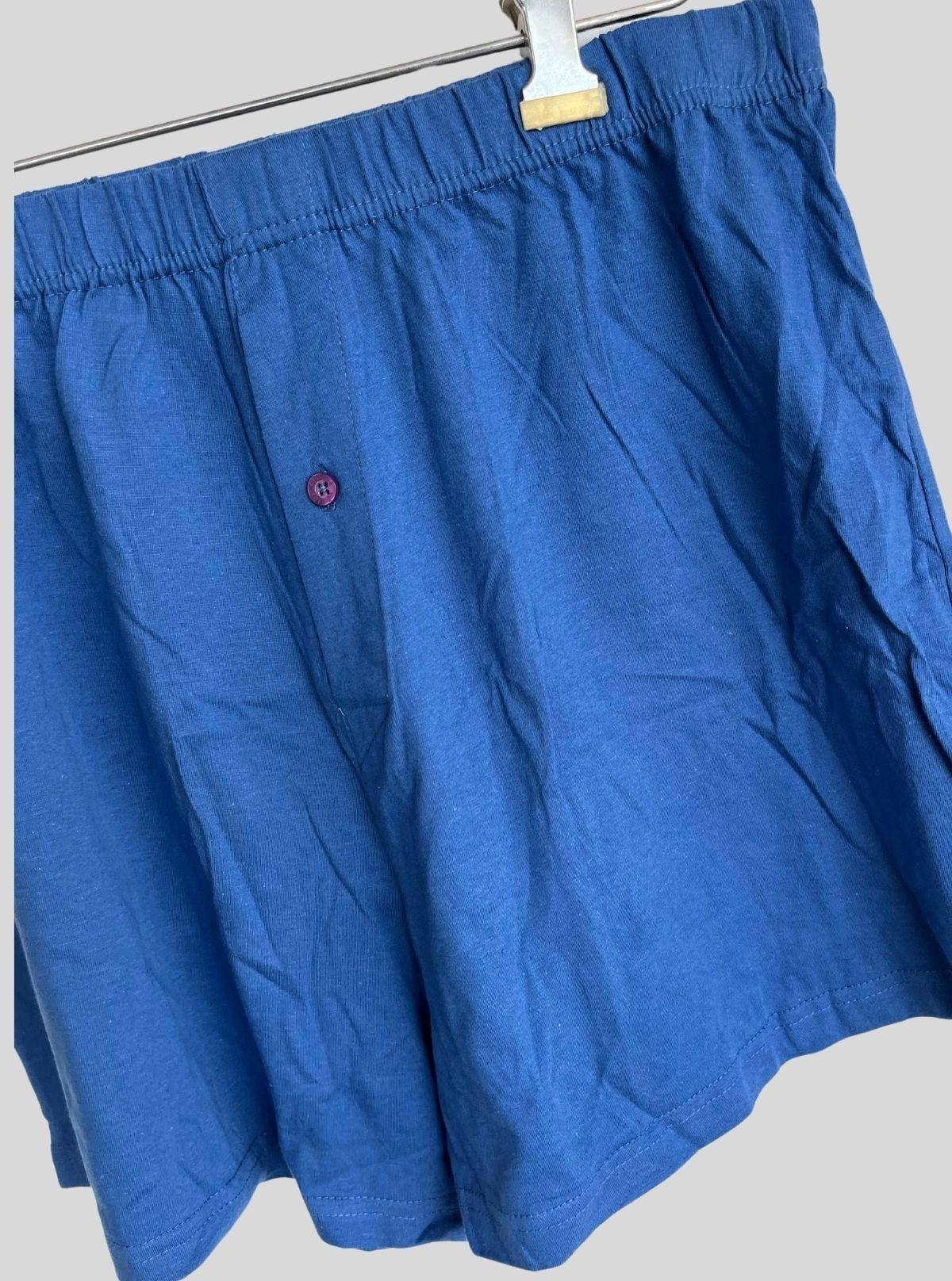 Royal Blue Boxer Shorts for Men – Comfortable Cotton Underwear by Boer and Fitch - Boer and Fitch