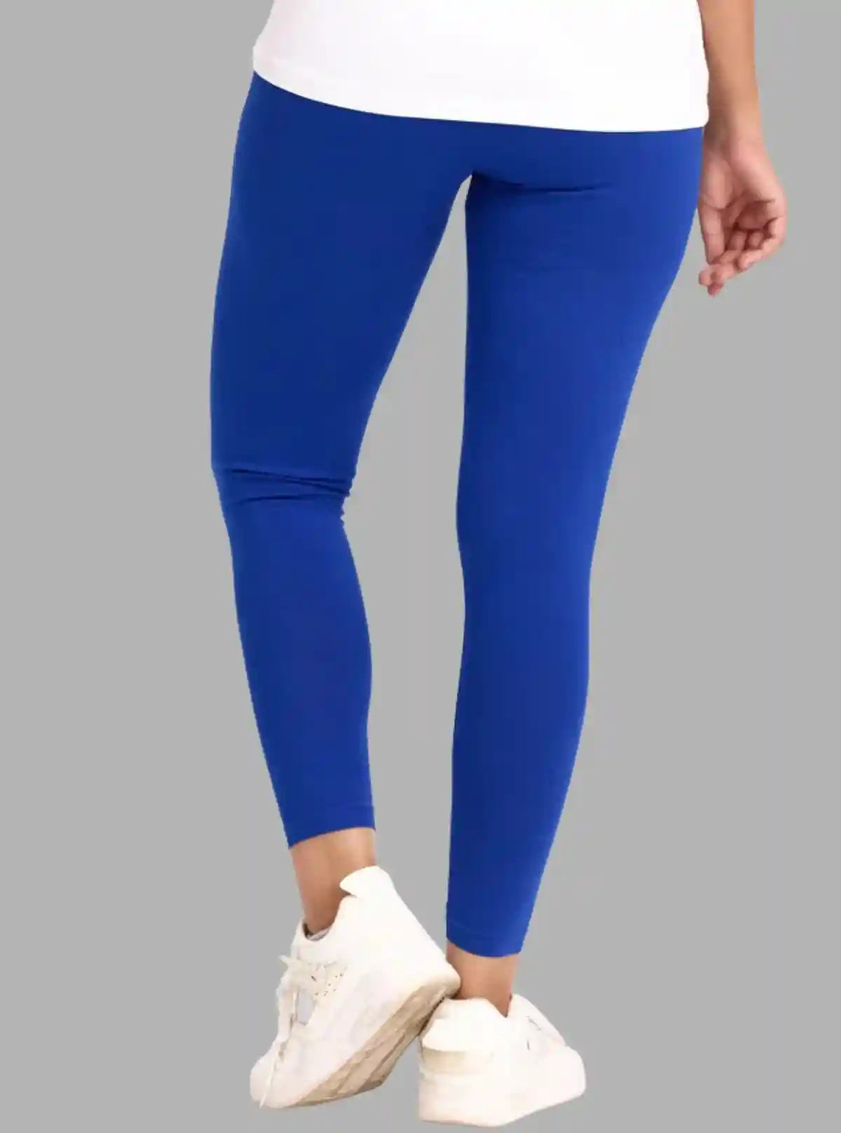 Women's Royal Blue Ankle Legging – Cotton Elastane Feather Touch by Boer & Fitch | Buy Online at  Boer and Fitch