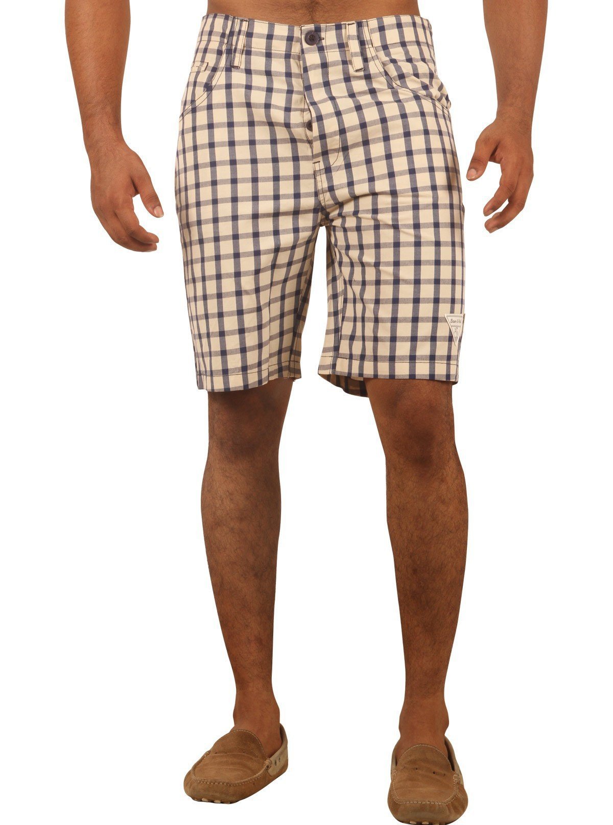 Sandal broad check shorts - Boer and Fitch