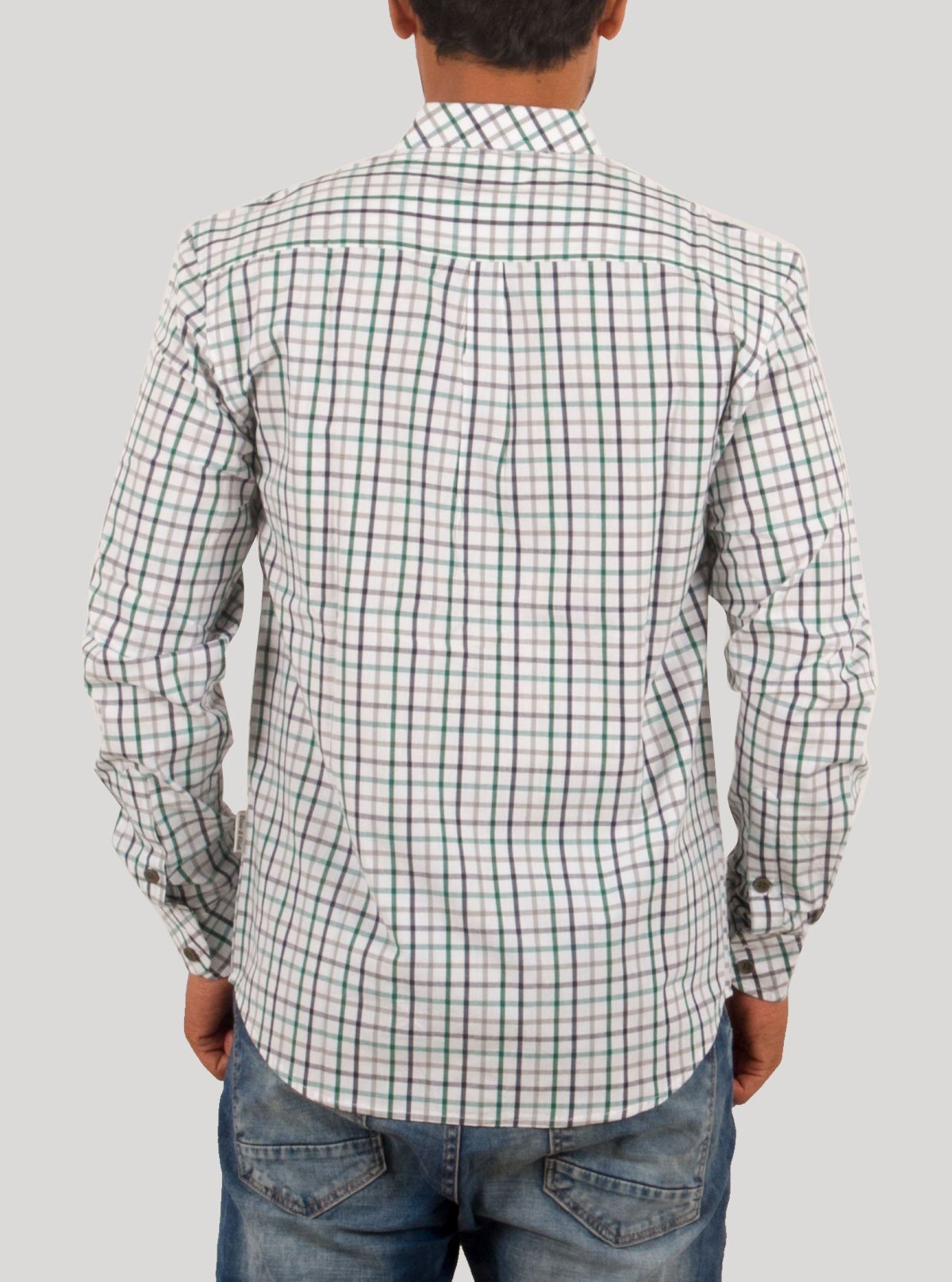 Simple Checked Long Sleeve Casual Shirt for Men – Boer and Fitch - Boer and Fitch