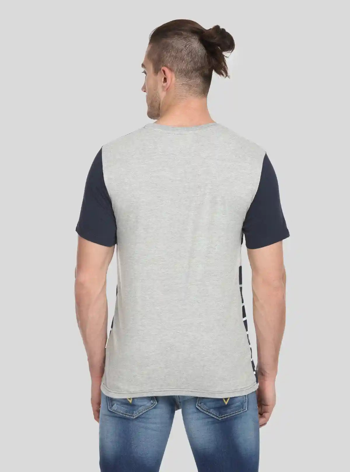 Men’s Black Striped Crew Neck T-Shirt – Timeless Style & Everyday Comfort | Buy Online at  Boer and Fitch