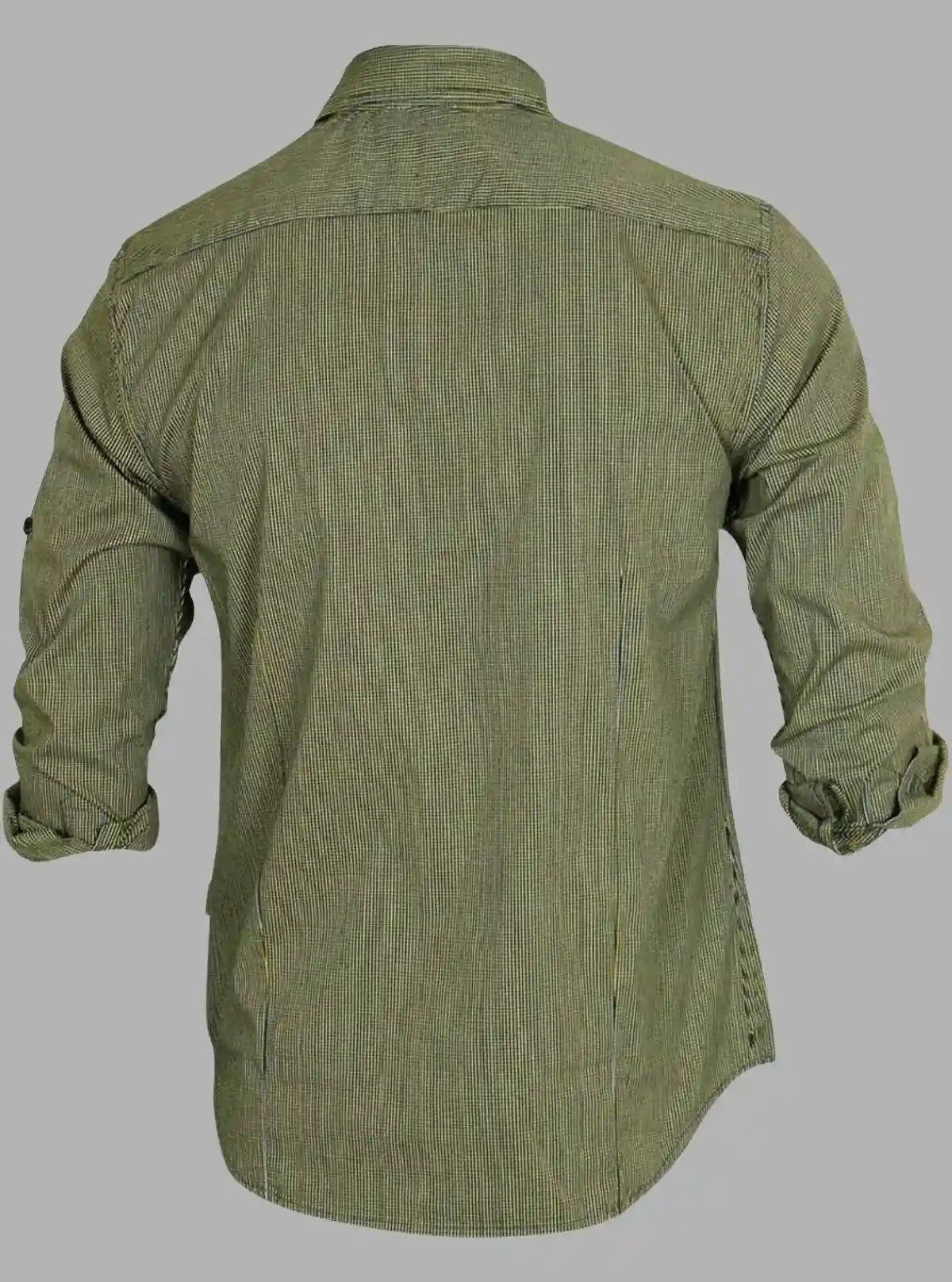 Yellow Checked Slim Fit Full Sleeve Shirt for Men – Casual & Smart by Boer and Fitch | Buy Online at  Boer and Fitch