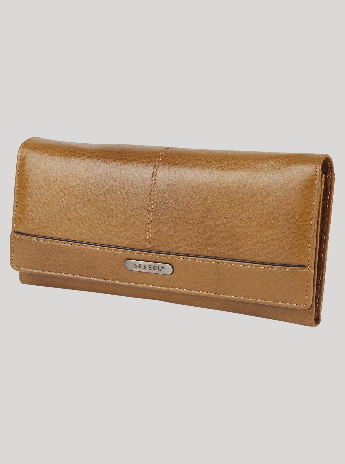 Tan Soft Leather Clutch Wallet – Minimalist Luxury for Everyday Use - Boer and Fitch