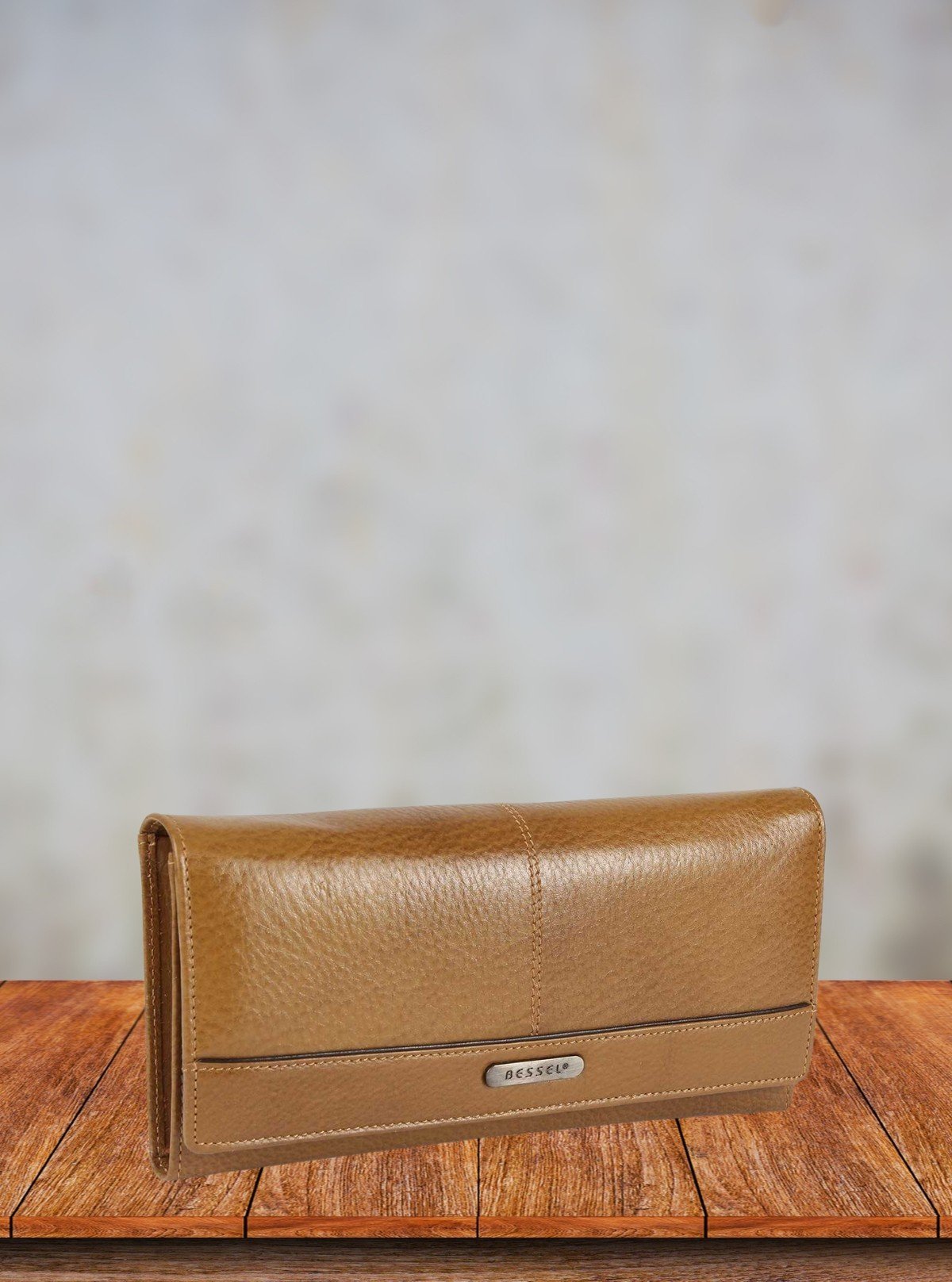 Tan Soft Leather Clutch Wallet – Minimalist Luxury for Everyday Use - Boer and Fitch