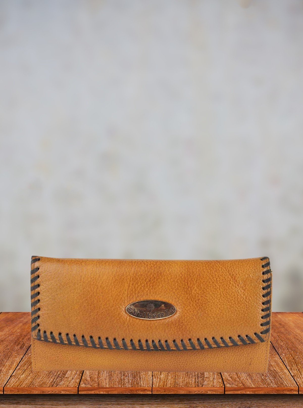 Tan Soft Leather Designer Clutch Wallet – Stylish & Functional Luxury - Boer and Fitch