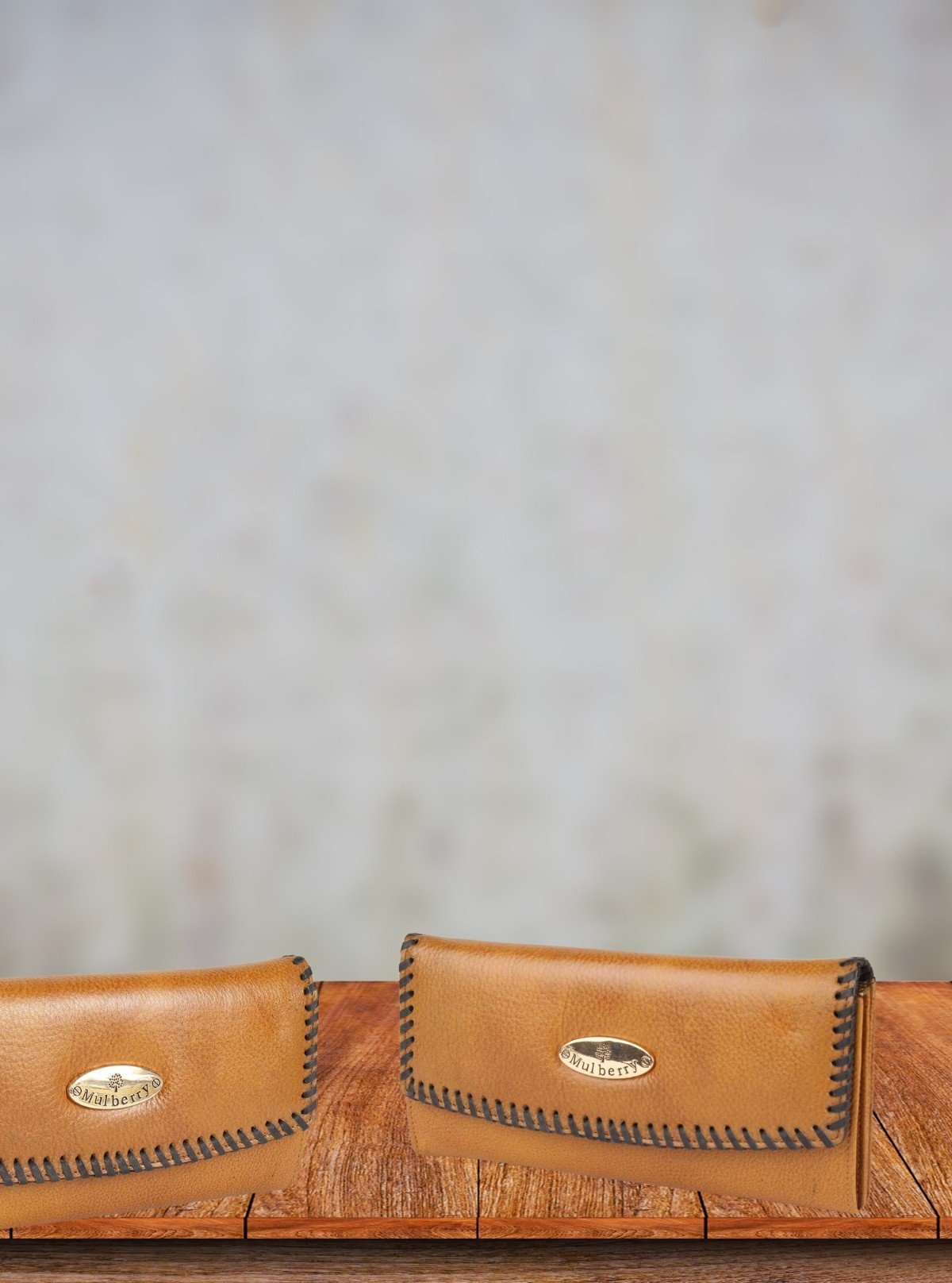 Tan Soft Leather Designer Clutch Wallet – Stylish & Functional Luxury - Boer and Fitch