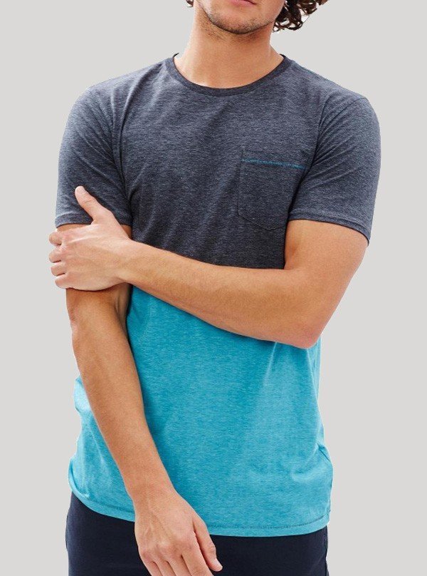 Turquoise Cut & Sew T-Shirt for Men – Boer and Fitch - Boer and Fitch