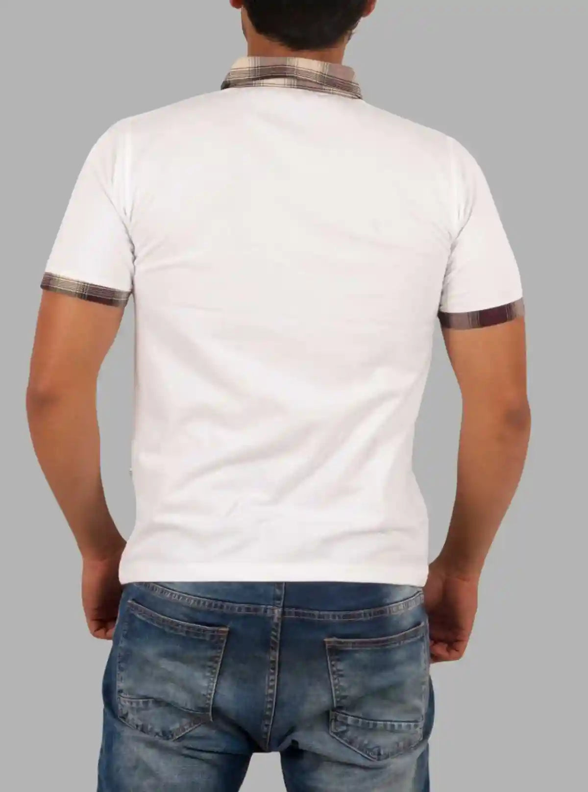 Men’s Brown Drill Collar Polo T-Shirt – Stylish & Comfortable | Boer & Fitch | Buy Online at  Boer and Fitch