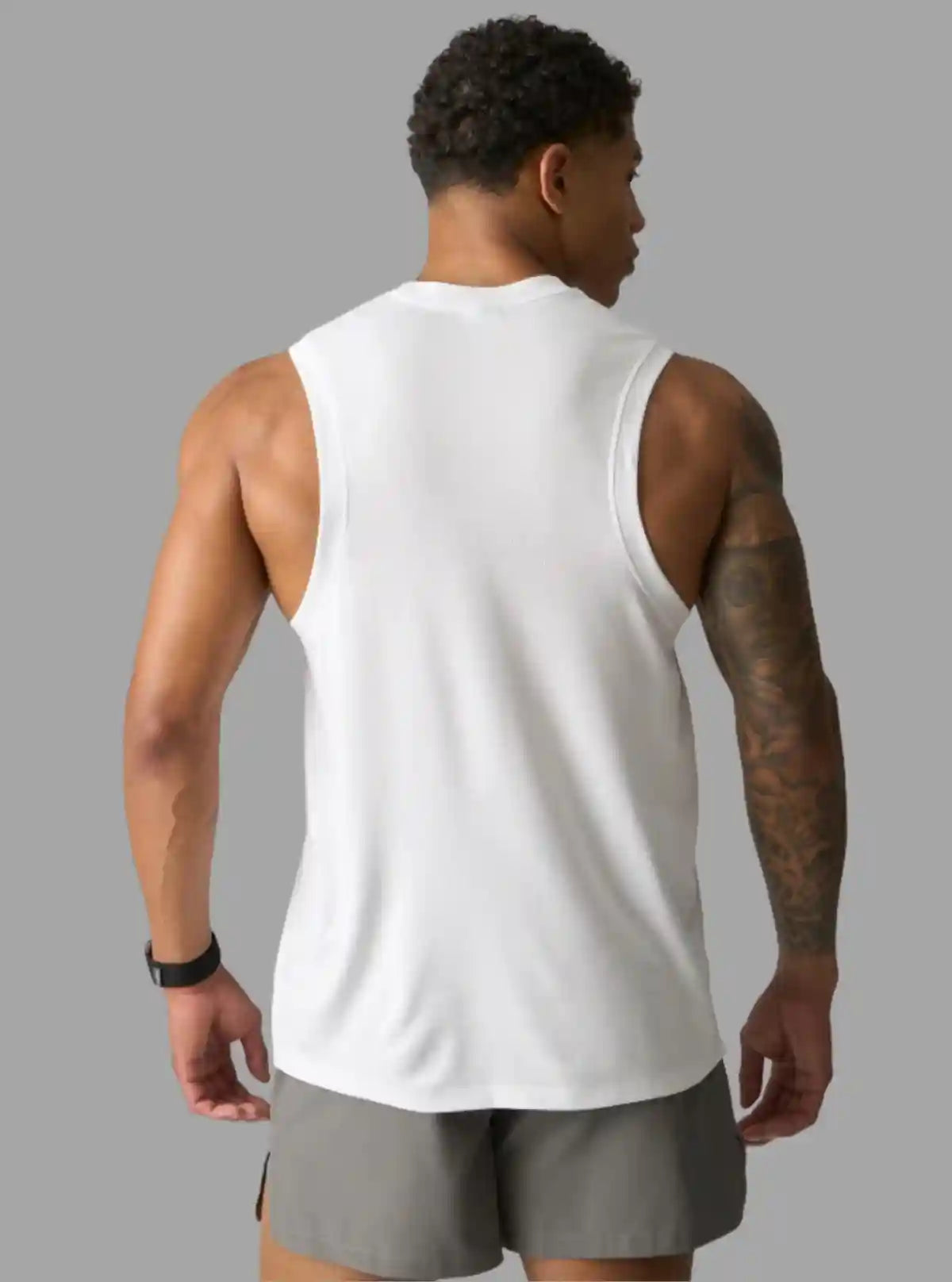 Men's Mirage White Tank Top – Classic Fit, Breathable Cotton Comfort from Boer and Fitch | Buy Online at gep32c-qs.myshopify.com
