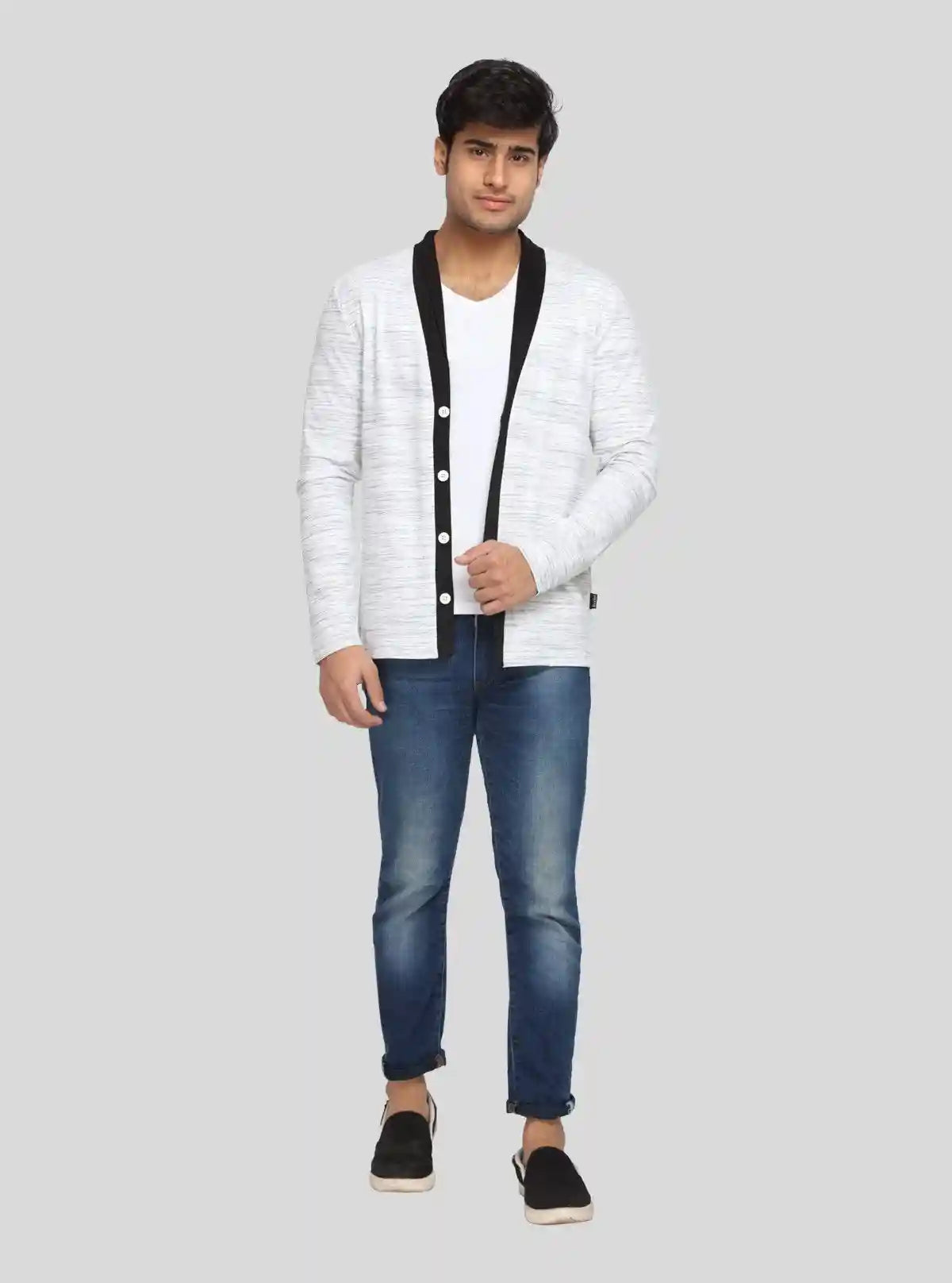 Men's Pause White Solid V-Neck T-Shirt – Boer and Fitch | Buy Online at  Boer and Fitch