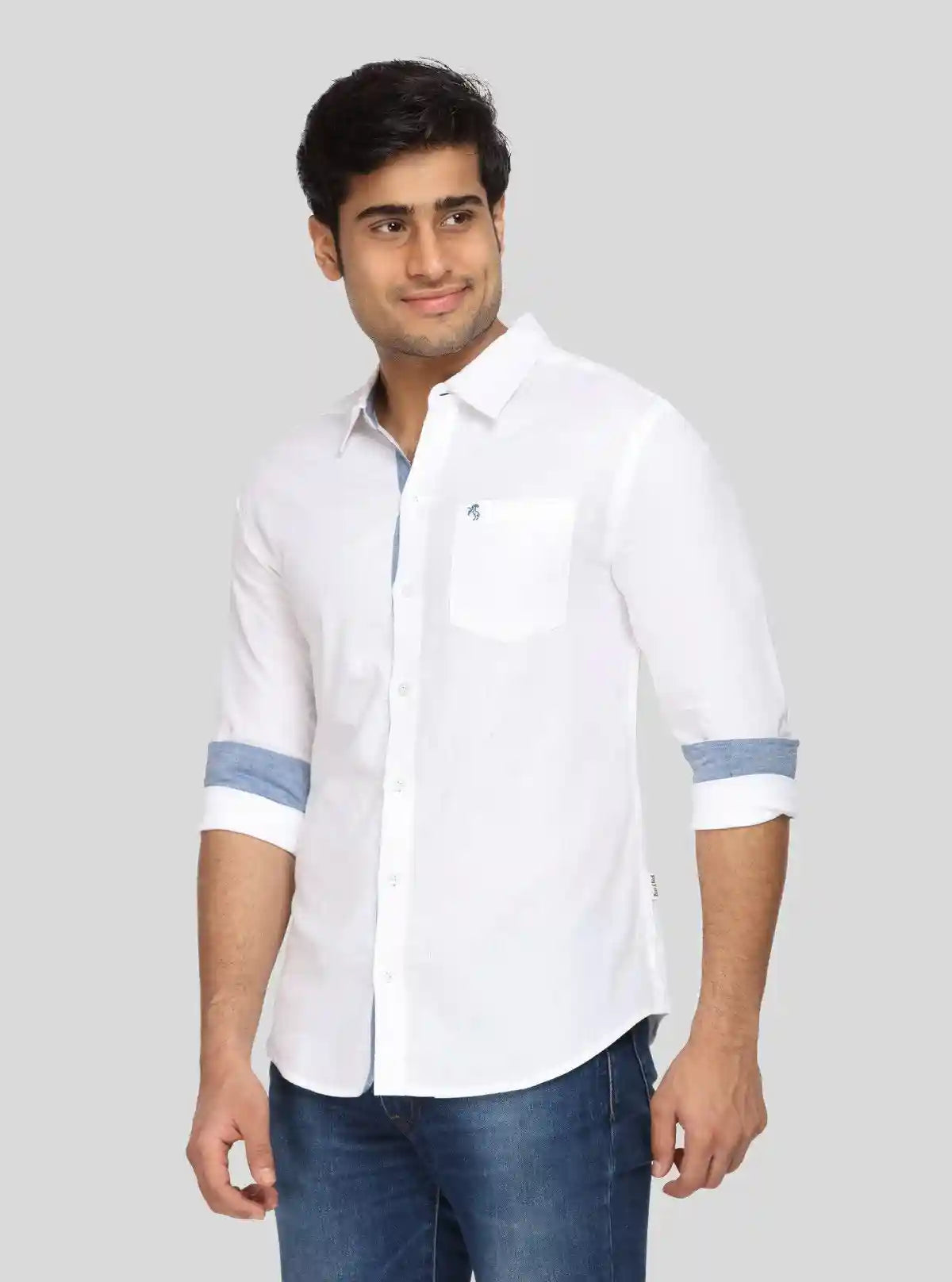 Men's White Linen Full Sleeve Shirt – Classic Elegance in Breathable Style | Buy Online at gep32c-qs.myshopify.com
