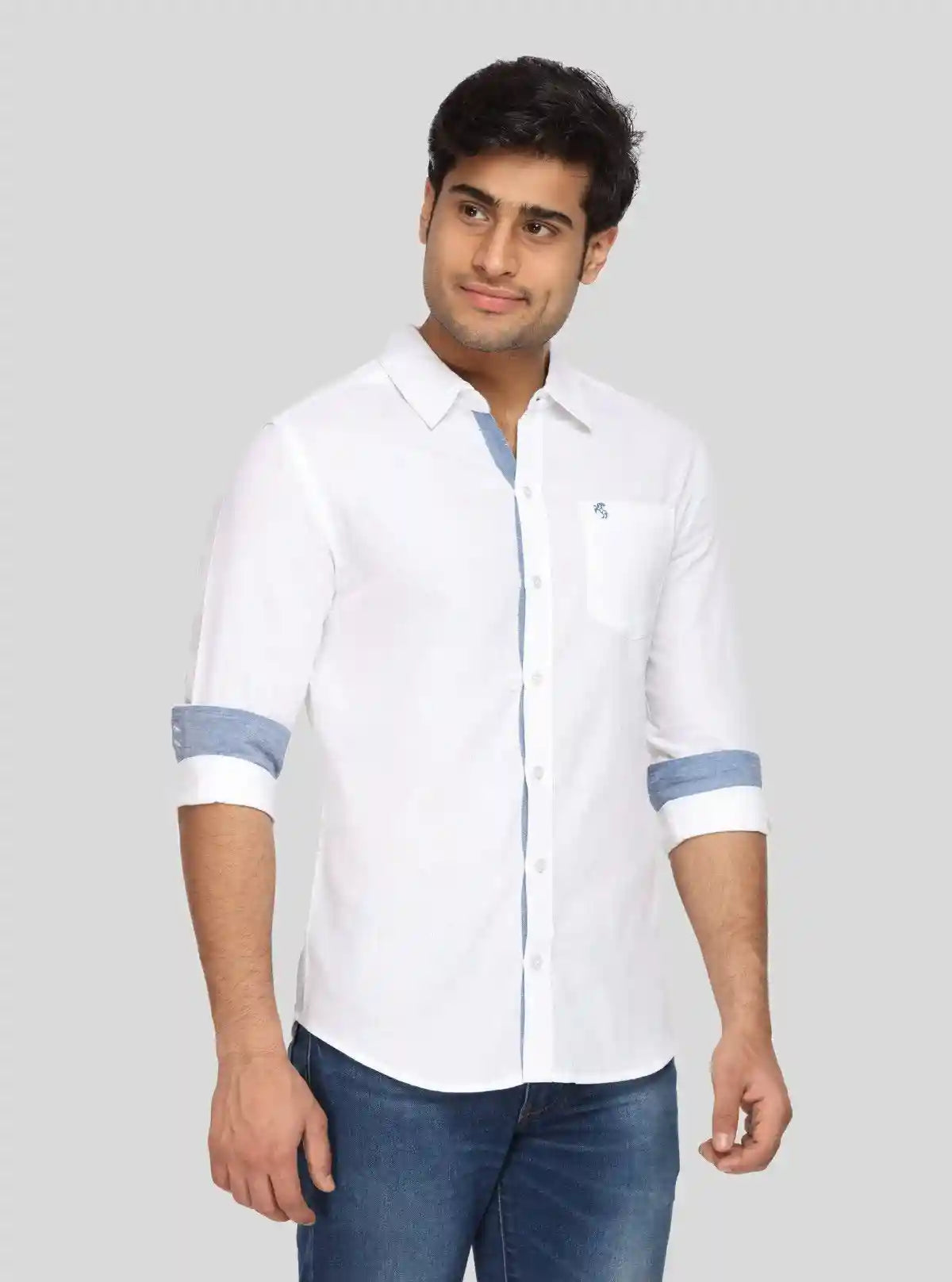 Men's White Linen Full Sleeve Shirt – Classic Elegance in Breathable Style | Buy Online at  Boer and Fitch