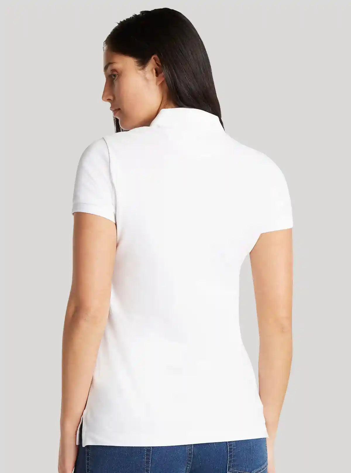 Women’s White Polo T-Shirt – Classic & Comfortable | Boer & Fitch | Buy Online at  Boer and Fitch