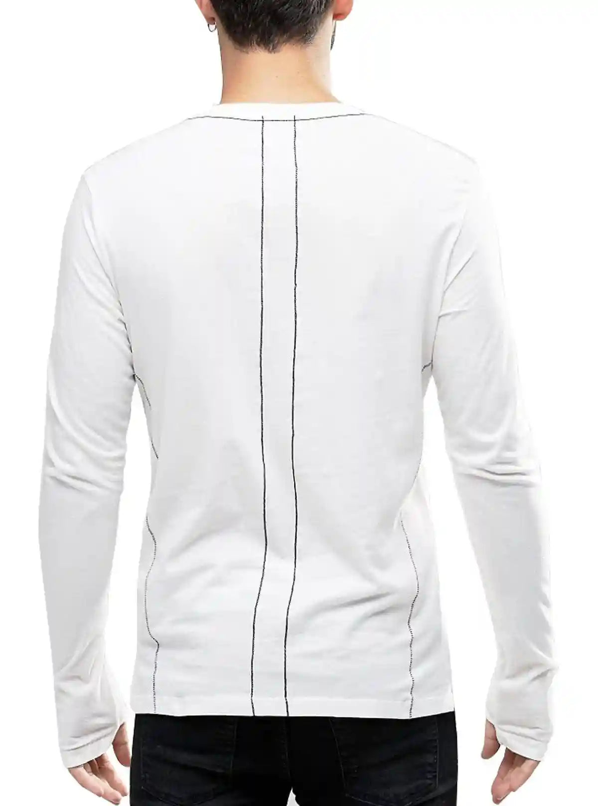 White Full Sleeve T-Shirt – Boer and Fitch | Buy Online at  Boer and Fitch