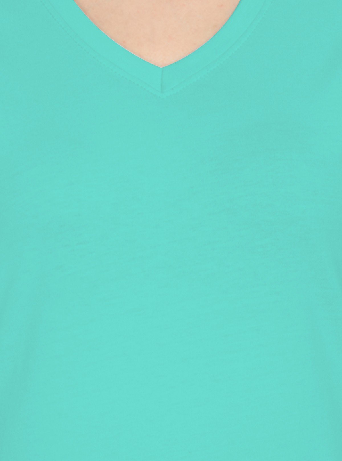 Women’s Aqua Blue V - Neck T-Shirt – Casual & Comfortable | Boer & Fitch - Boer and Fitch