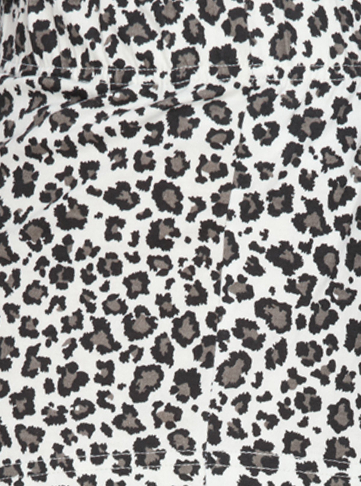 Women’s Black All - Over Printed Cotton Jersey Shorts – Stylish & Comfortable | Boer and Fitch - Boer and Fitch