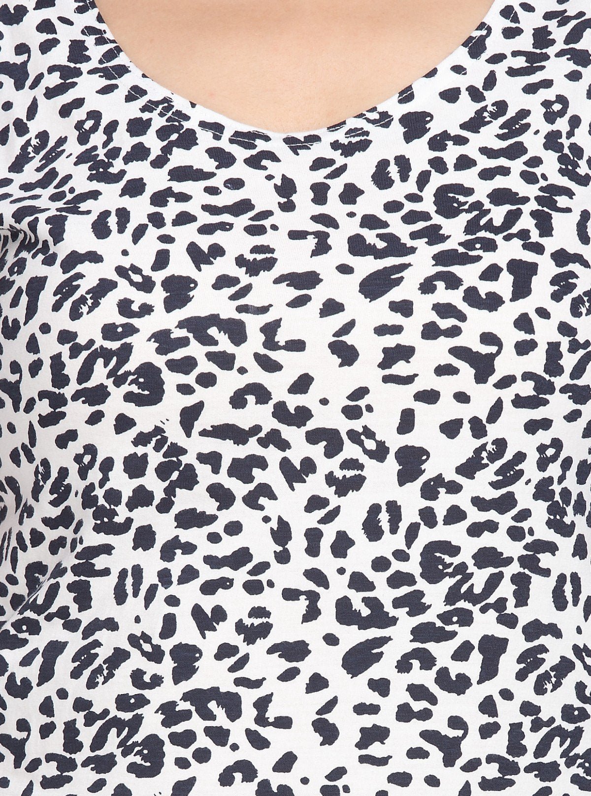 Women’s Black Cheetah Printed Top – Boer and Fitch - Boer and Fitch