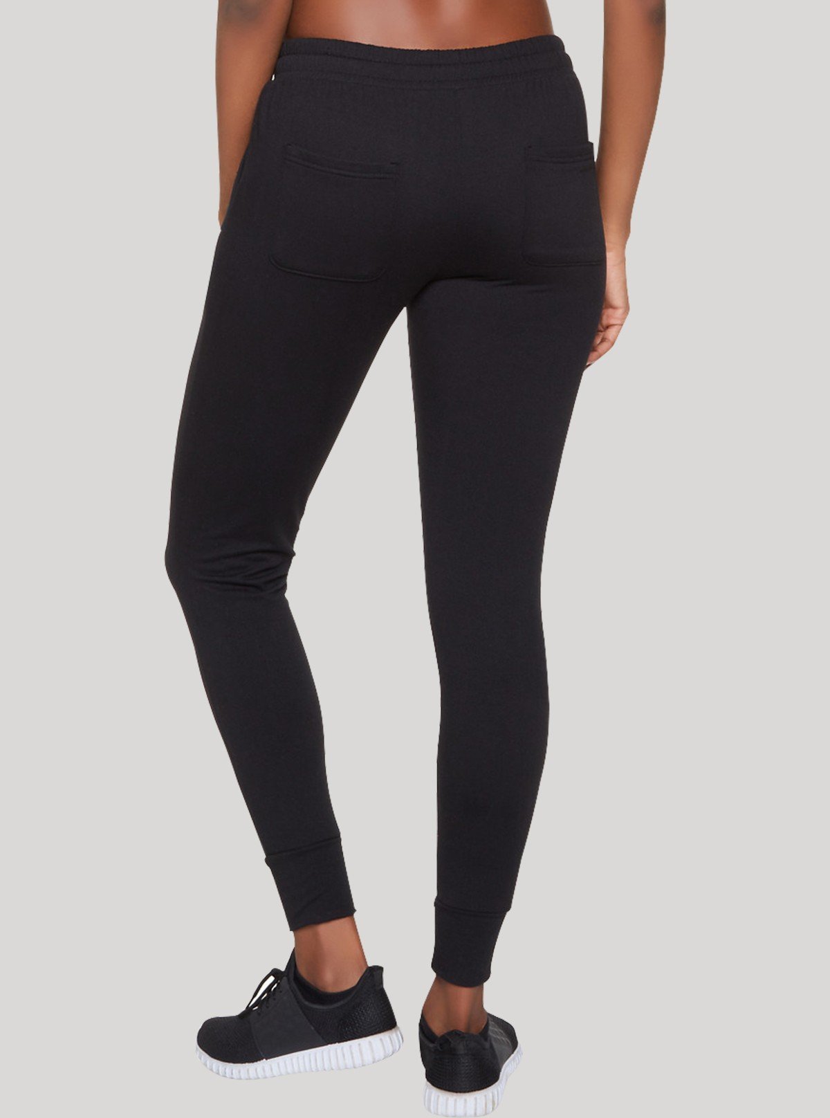 Women’s Black Cotton Fleece Jogger Pants – Warmth, Comfort & Style - Boer and Fitch
