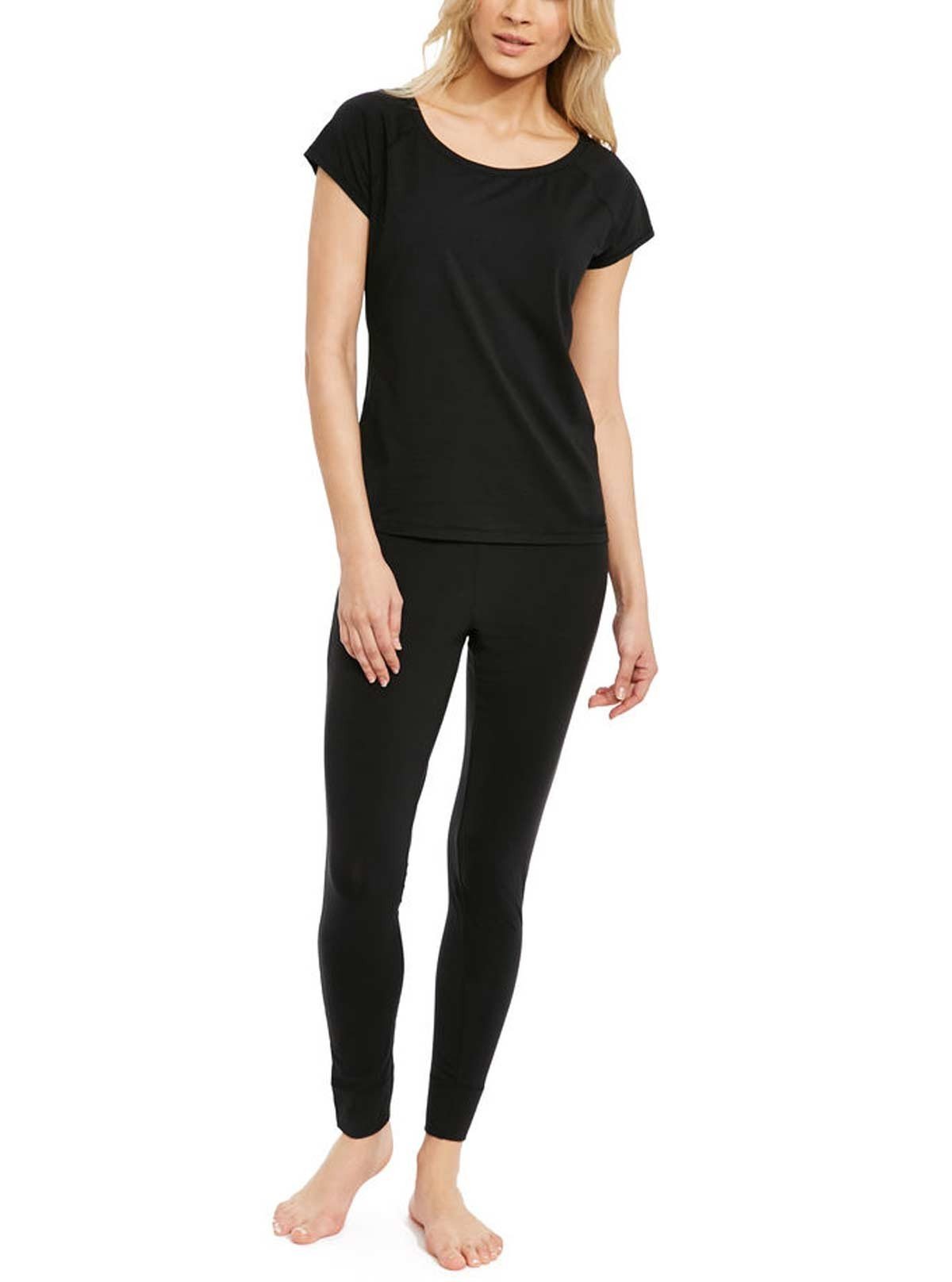 Women’s Black Cotton Jersey Pyjama Pant – Sleek, Soft & Everyday Essential - Boer and Fitch