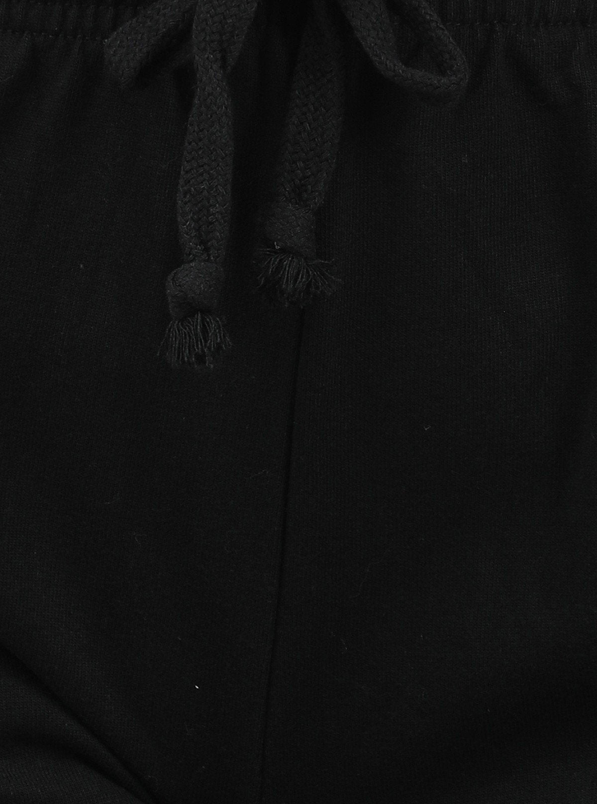 Women’s Black Lounge Pant in Cotton Fleece Knit – Soft, Stylish & Warm - Boer and Fitch