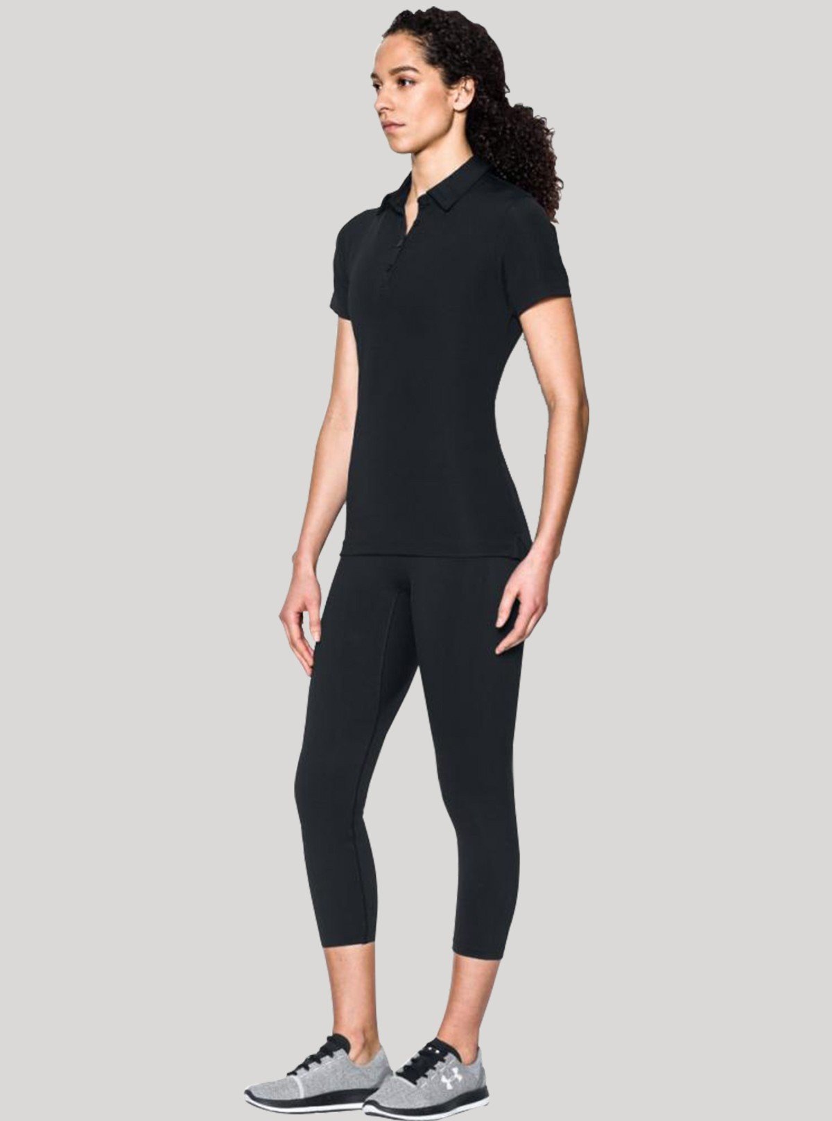 Women’s Black Pique Polo T-Shirt – Stylish & Comfortable | Boer & Fitch - Boer and Fitch