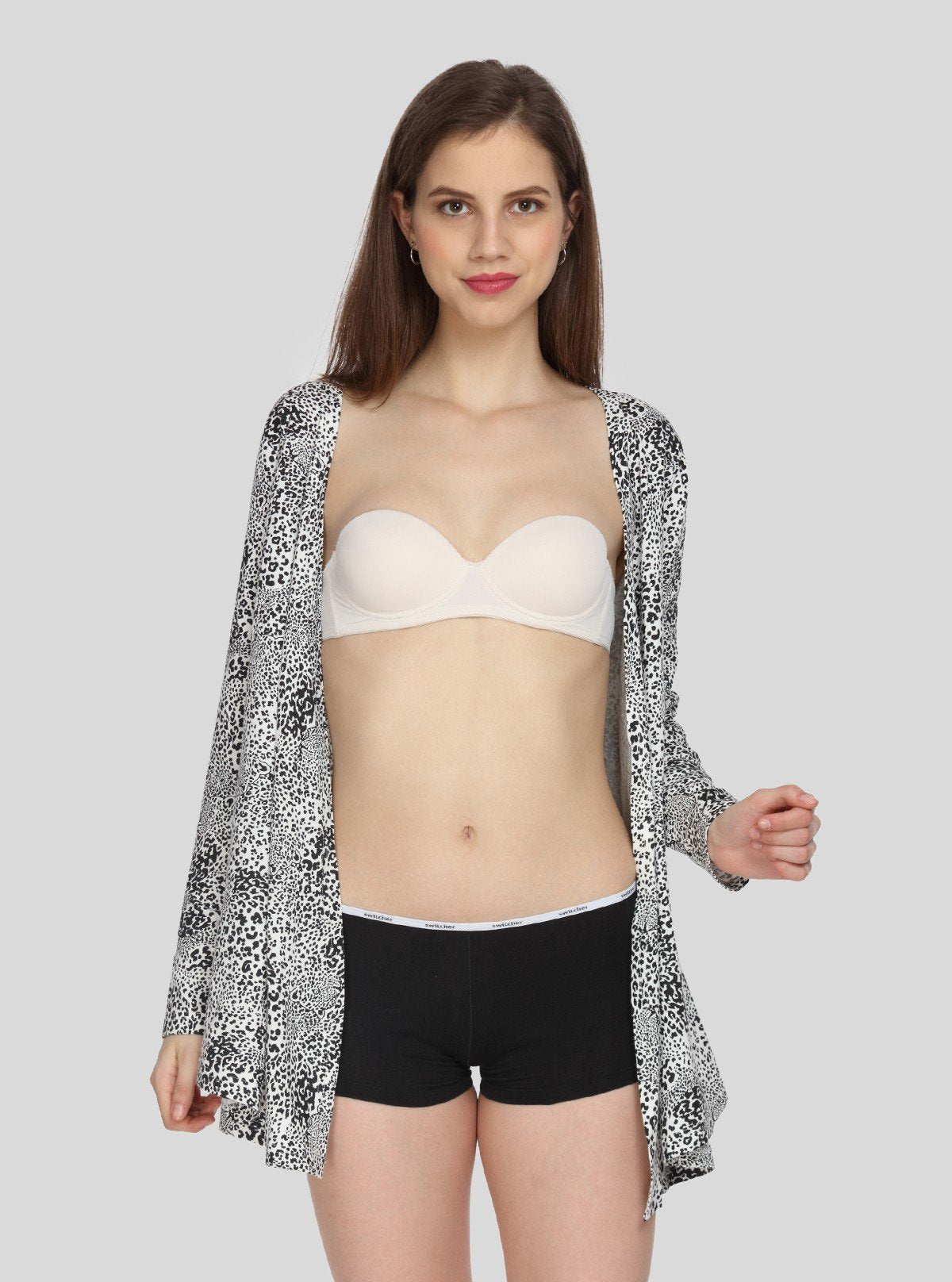 Women’s Black Solid Hipster Brief in Cotton Elastane Jersey – Everyday Comfort & Style - Boer and Fitch