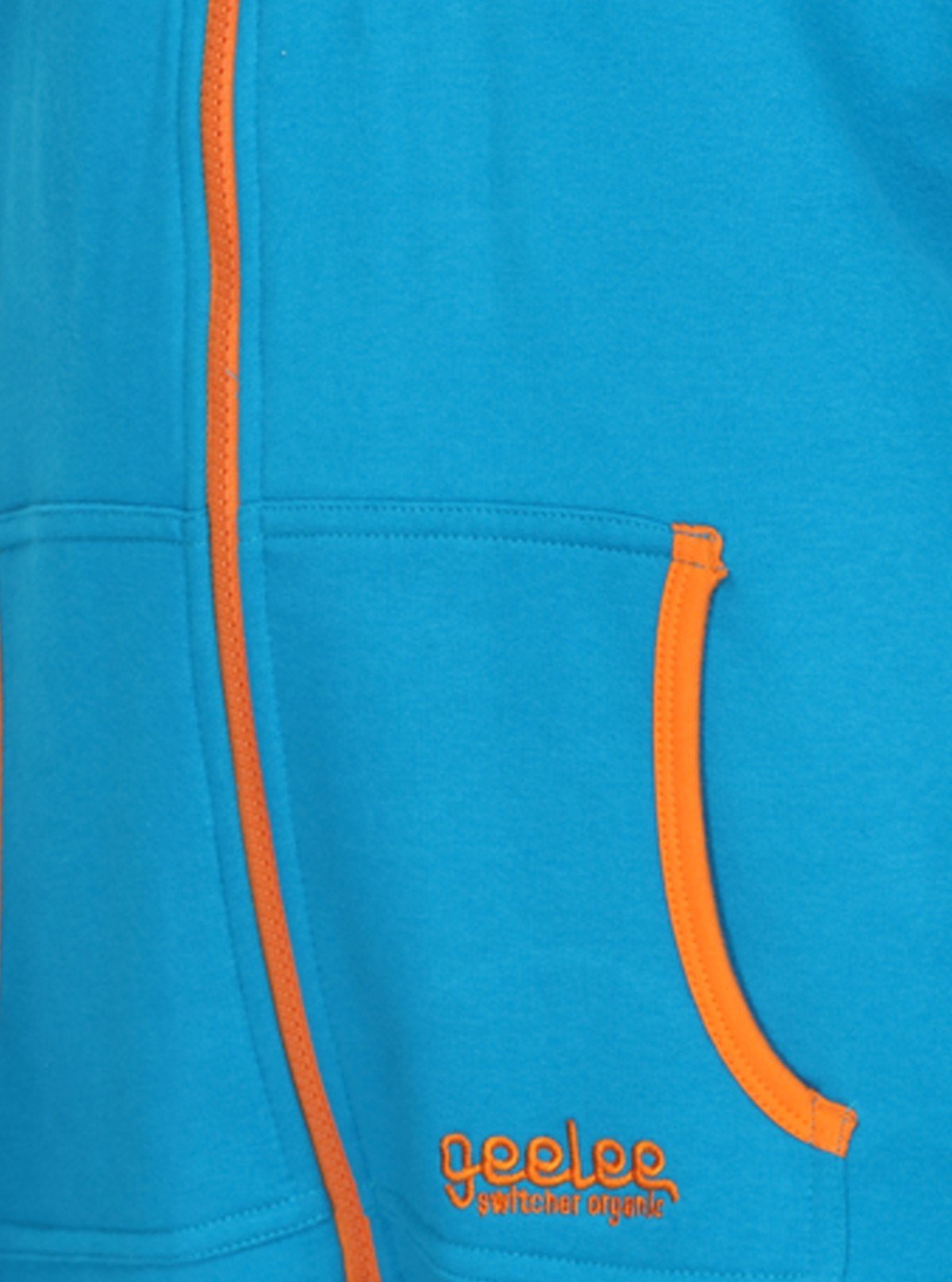Women’s Blue Hooded Jumpsuit in Organic Cotton & Recycled Poly Blend - Boer and Fitch