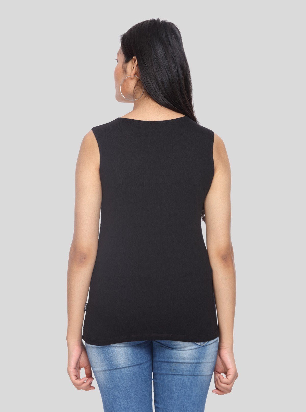 Women’s Blue Textured Sleeveless Top – Stylish & Comfortable by Boer and Fitch - Boer and Fitch