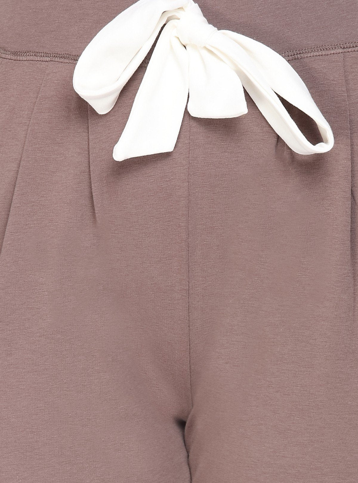 Women’s Brown Cotton Stretch Trousers – Sleek Fit & Everyday Comfort - Boer and Fitch