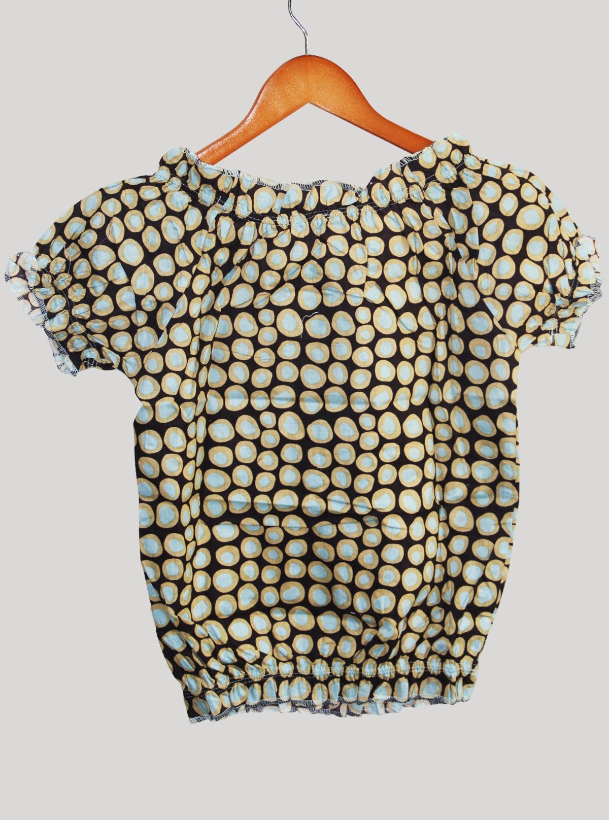 Women’s Bubble Dotted Fancy Cotton Top – Stylish Casual by Boer and Fitch - Boer and Fitch