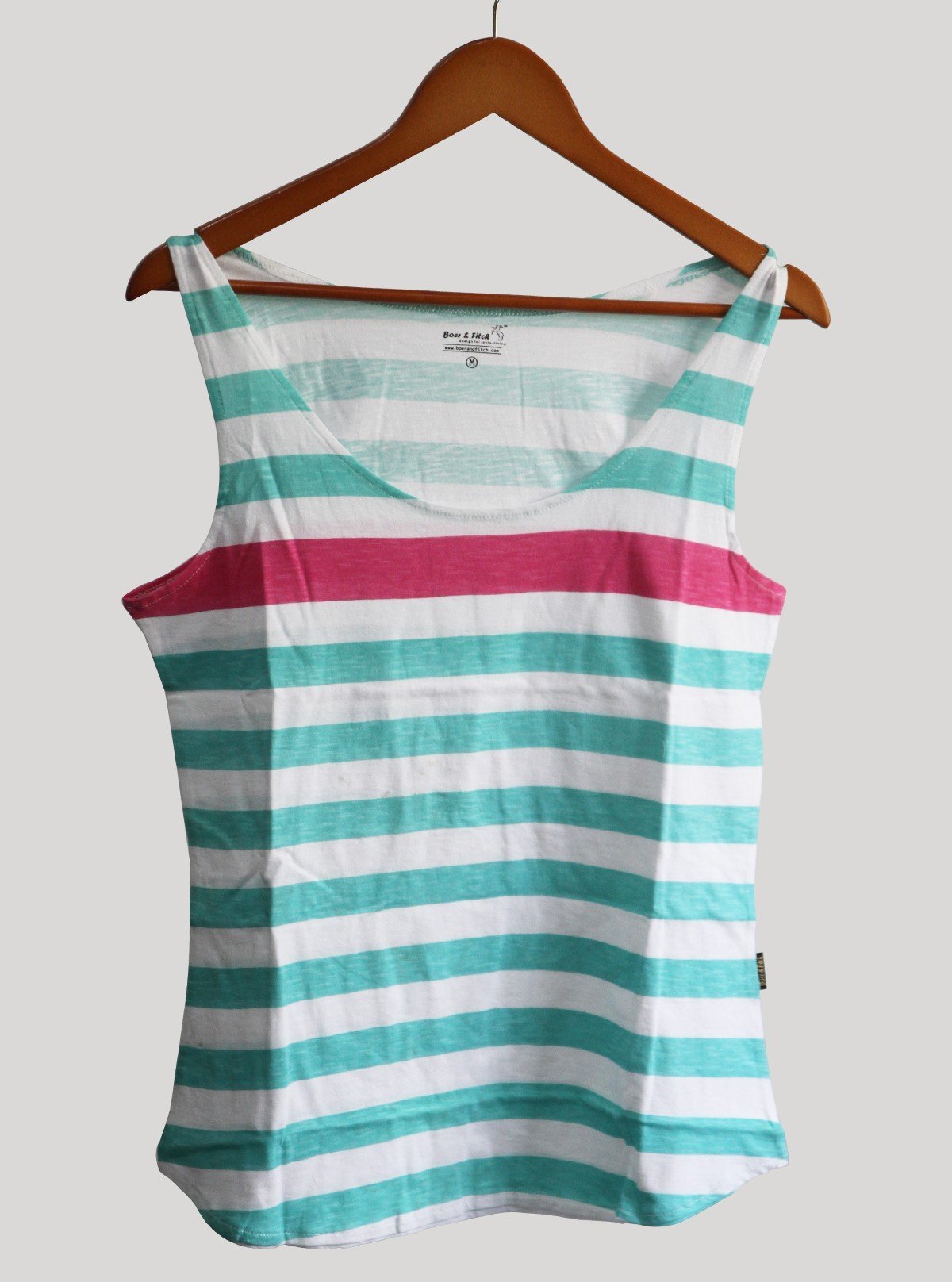 Women’s Classic Striped Tank Top – Casual Cotton Wear by Boer and Fitch - Boer and Fitch