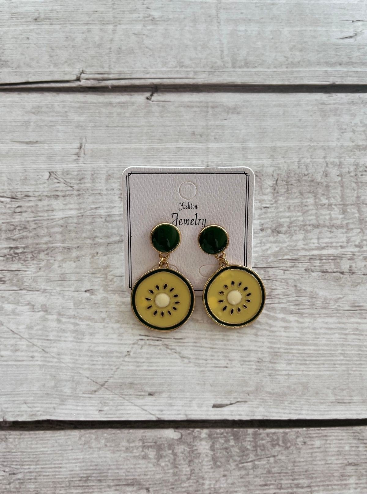 Women’s Classic Yellow Earrings – Timeless Chic by Boer and Fitch - Boer and Fitch