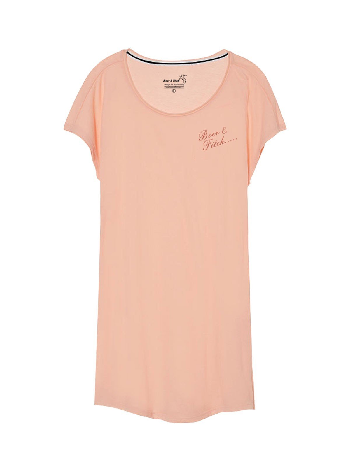 Women’s Coral Cotton Jersey Cap Sleeve Sleepwear – Soft, Stylish & Breathable - Boer and Fitch