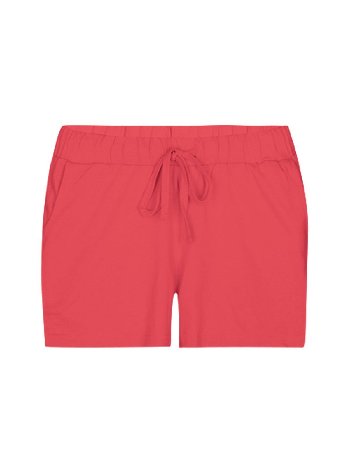 Women’s Coral Cotton Jersey Shorts – Soft, Vibrant & All - Day Comfort Fit - Boer and Fitch