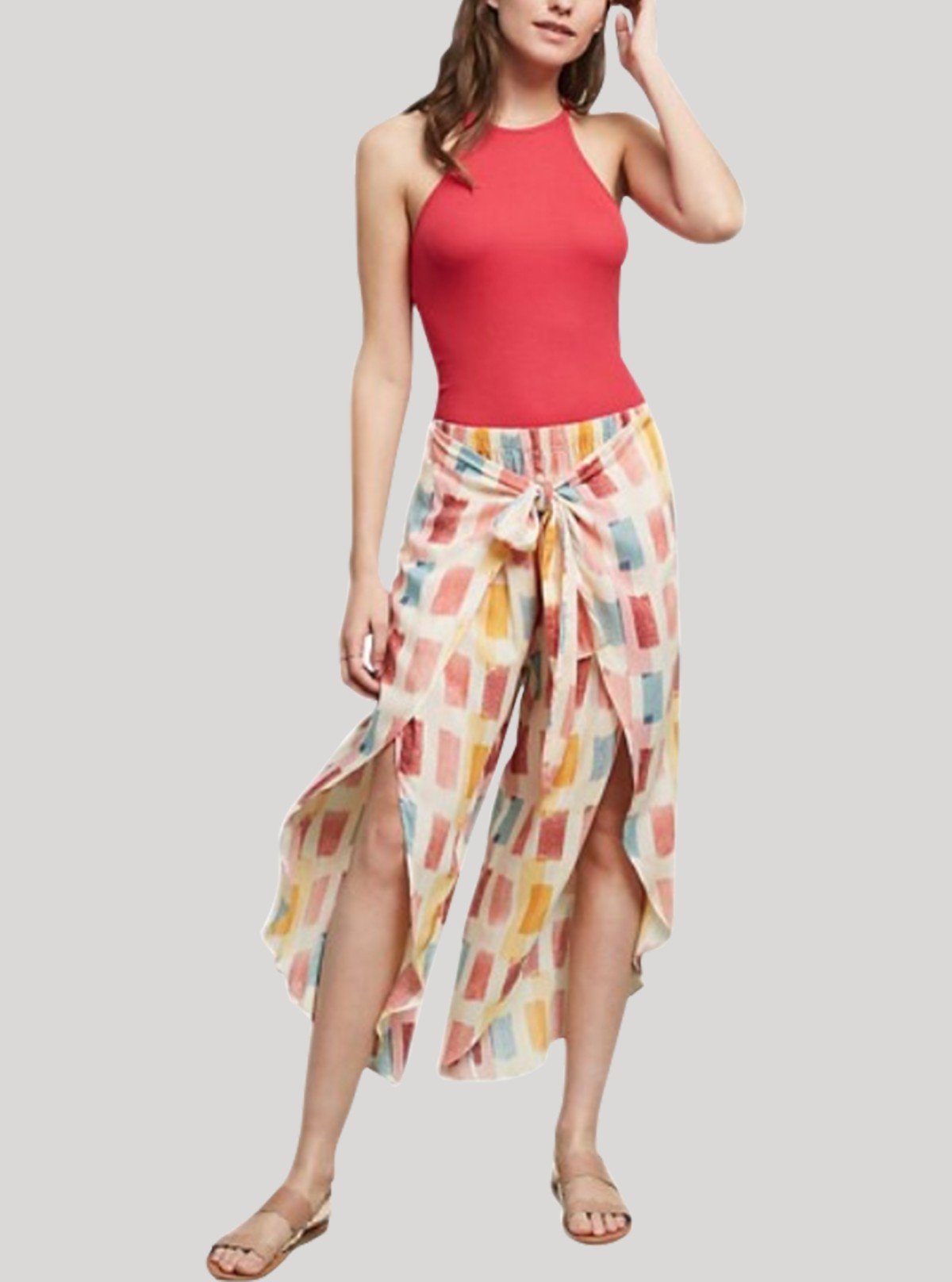 Women’s Coral Ribbed Tank Top – Stylish & Comfortable | Boer & Fitch - Boer and Fitch