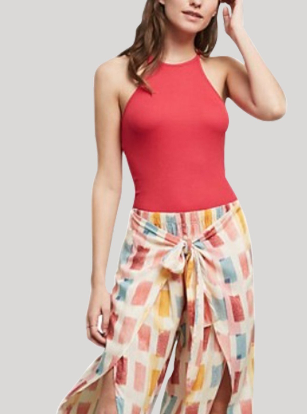 Women’s Coral Ribbed Tank Top – Stylish & Comfortable | Boer & Fitch - Boer and Fitch