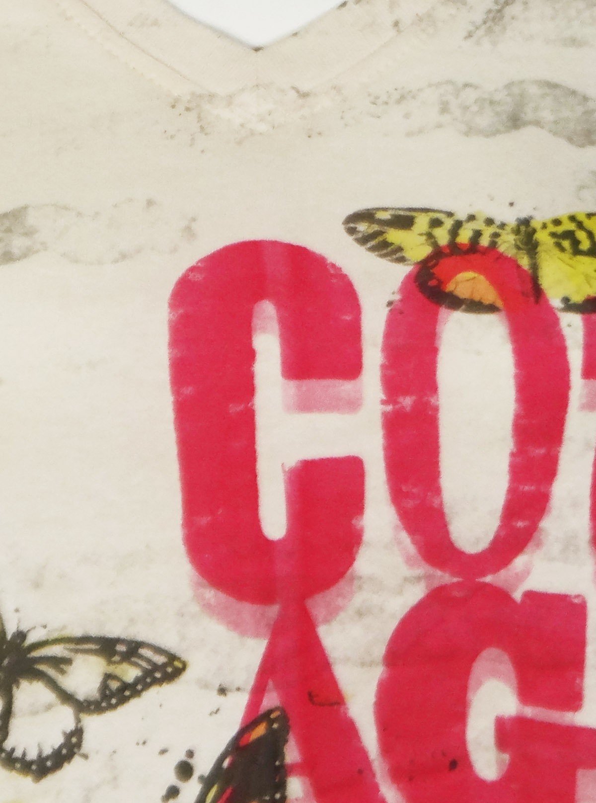 Women’s Cream White Printed Top – Stylish & Comfortable | Boer & Fitch - Boer and Fitch